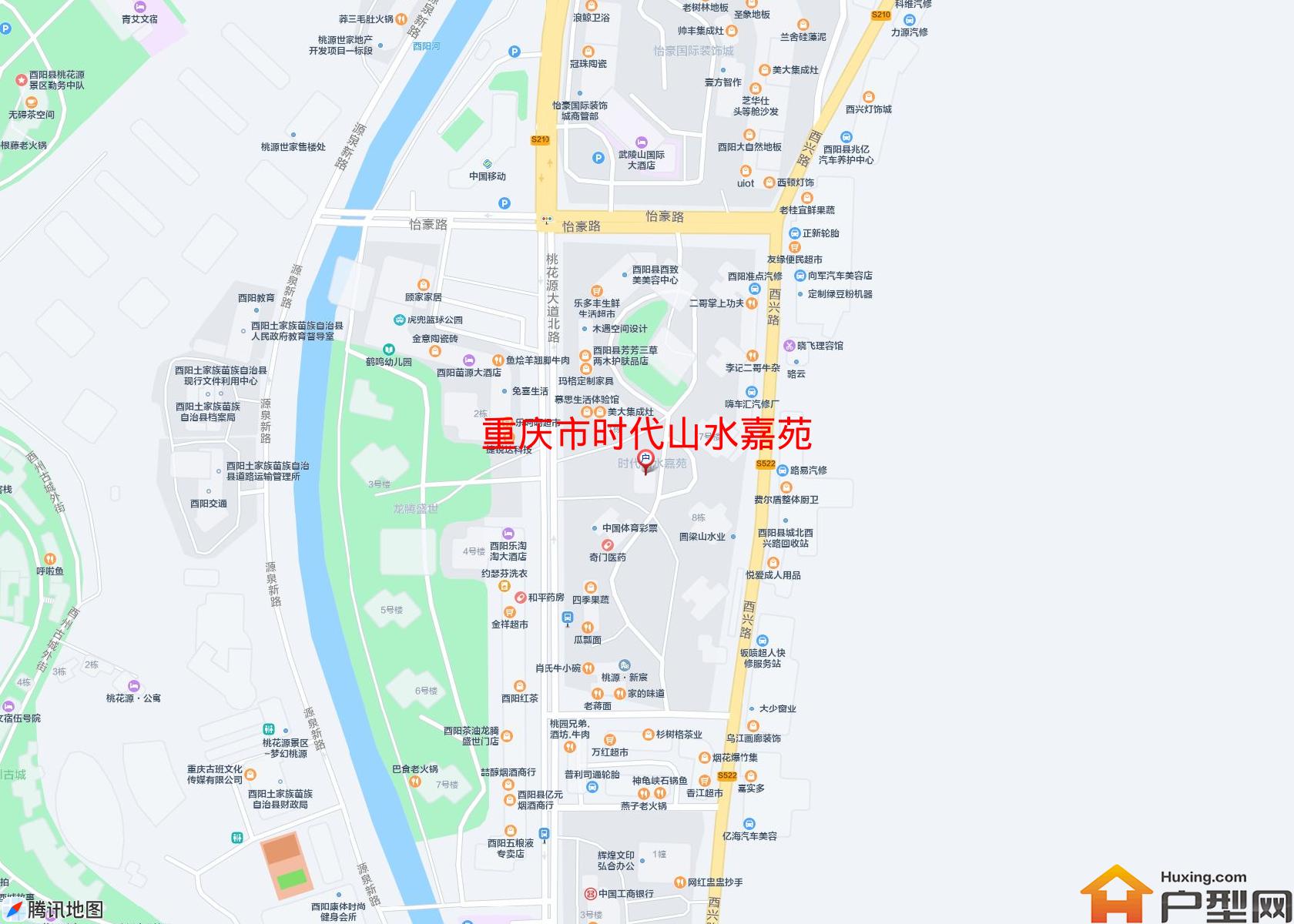 时代山水嘉苑小区 - 户型网