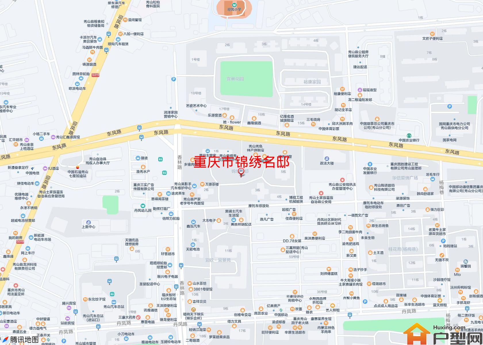 锦绣名邸小区 - 户型网