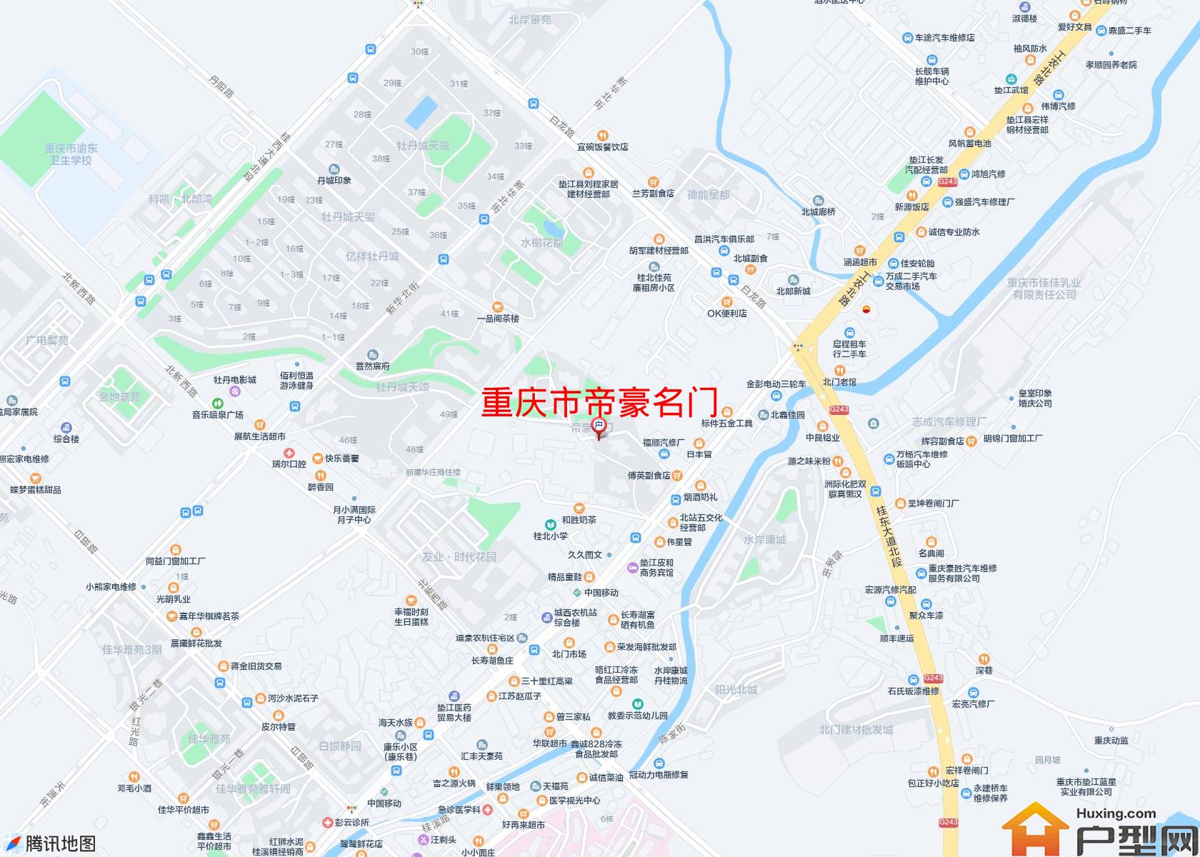 帝豪名门小区 - 户型网