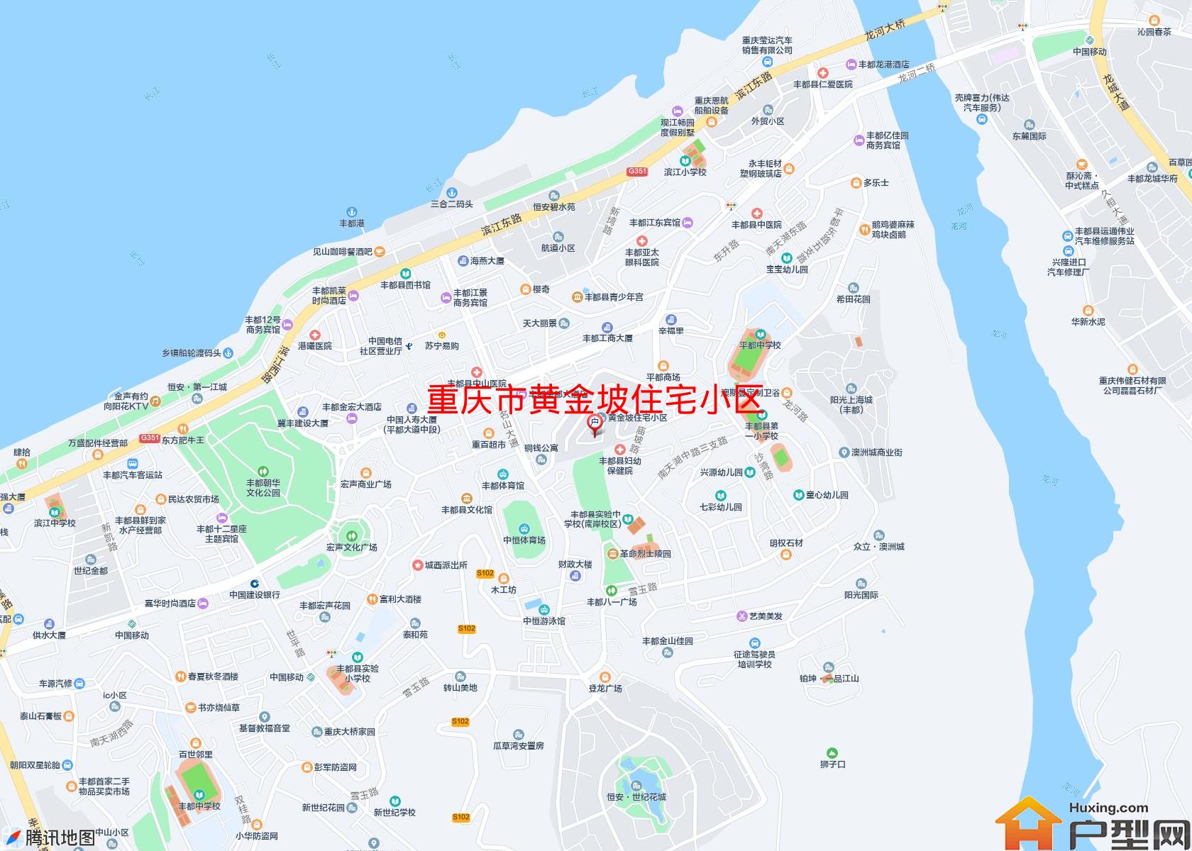 黄金坡住宅小区小区 - 户型网