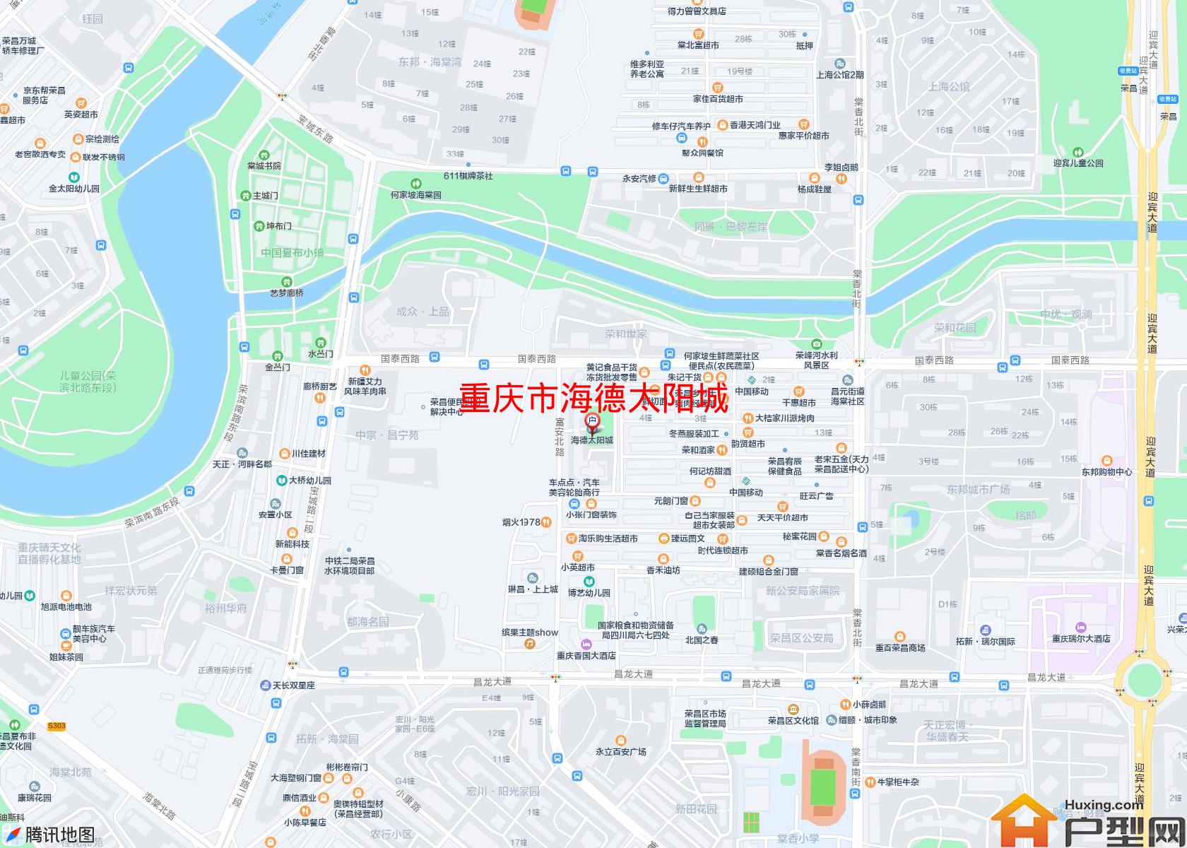 海德太阳城小区 - 户型网