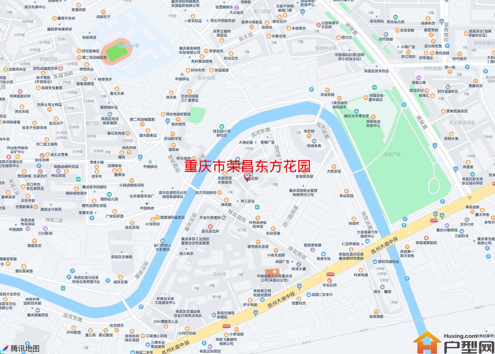 荣昌东方花园小区 - 户型网