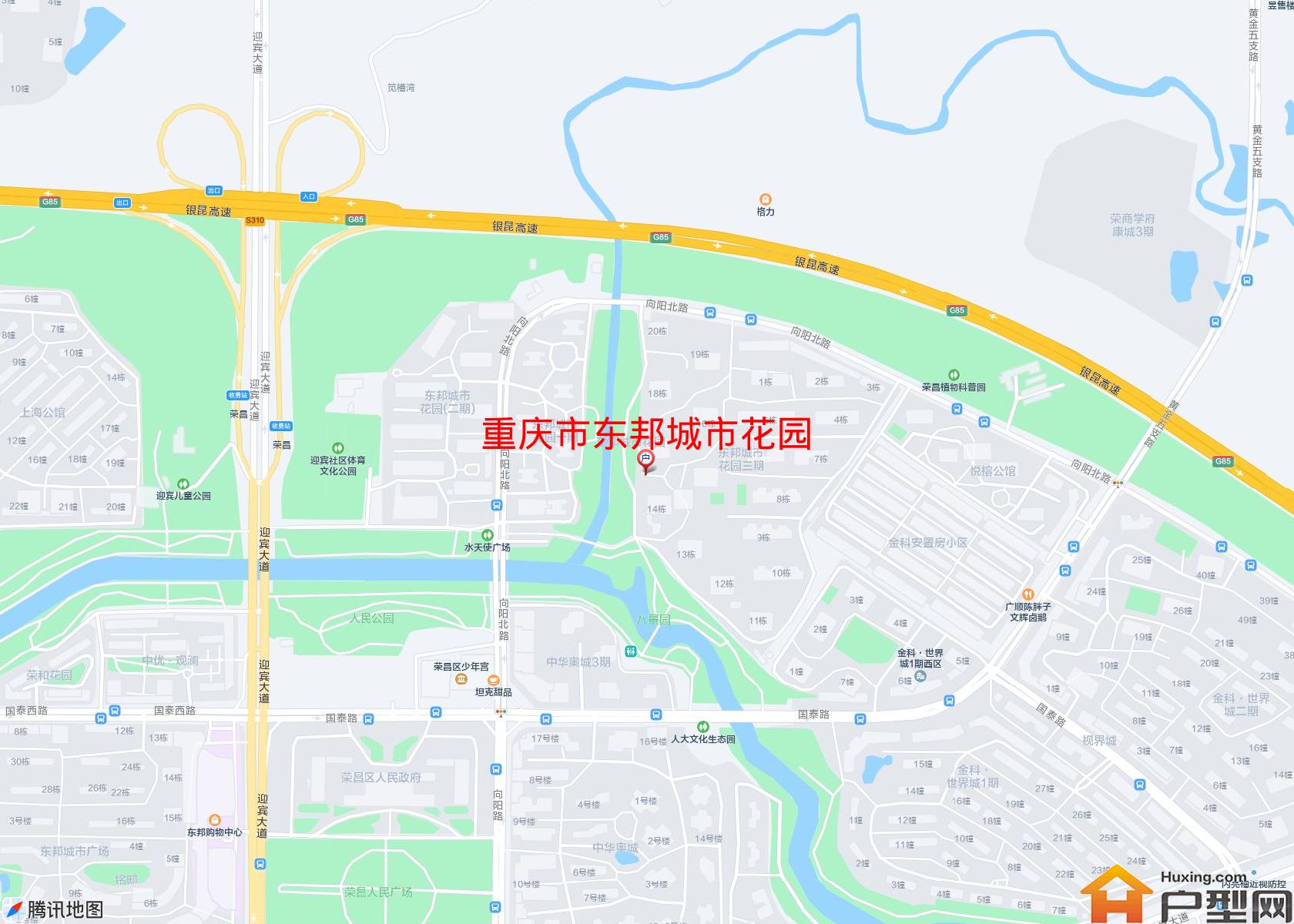 东邦城市花园小区 - 户型网