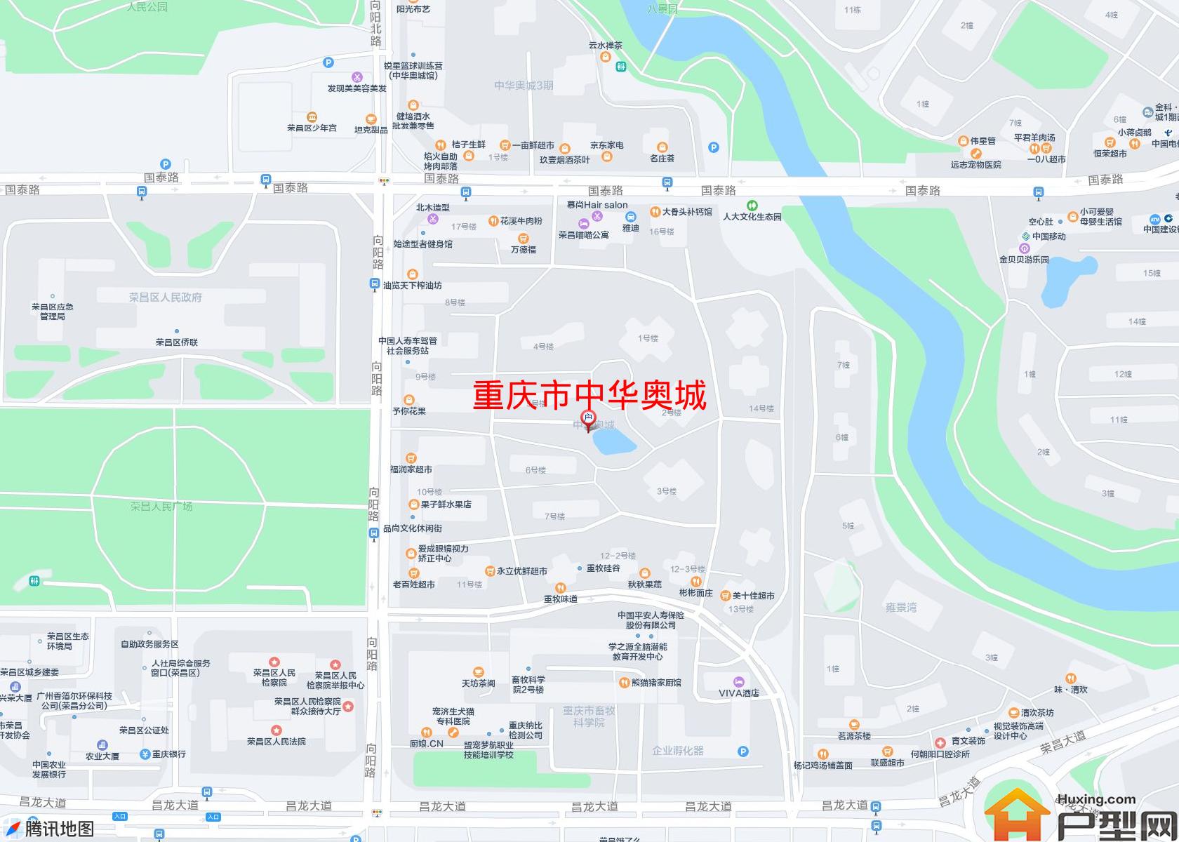 中华奥城小区 - 户型网