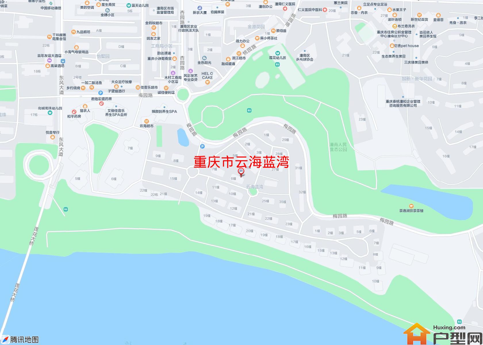 云海蓝湾小区 - 户型网