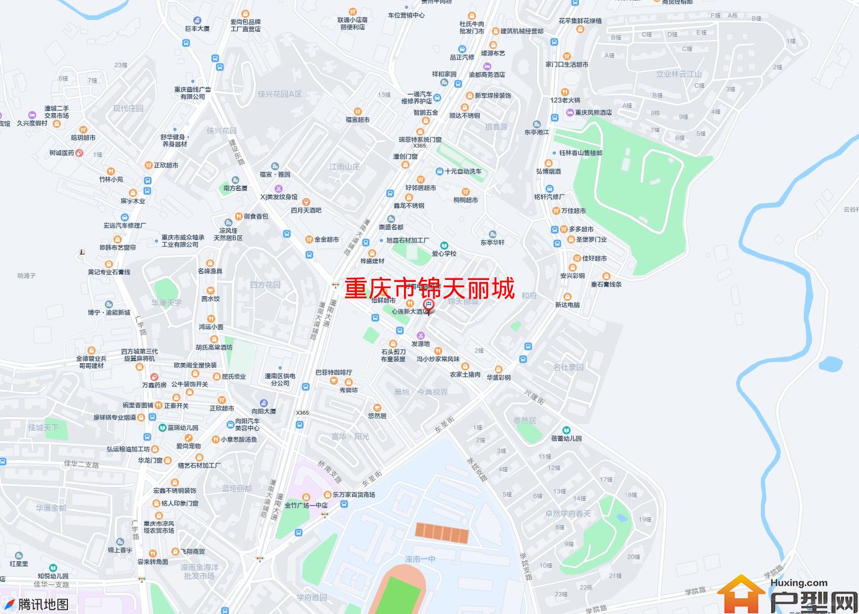 锦天丽城小区 - 户型网