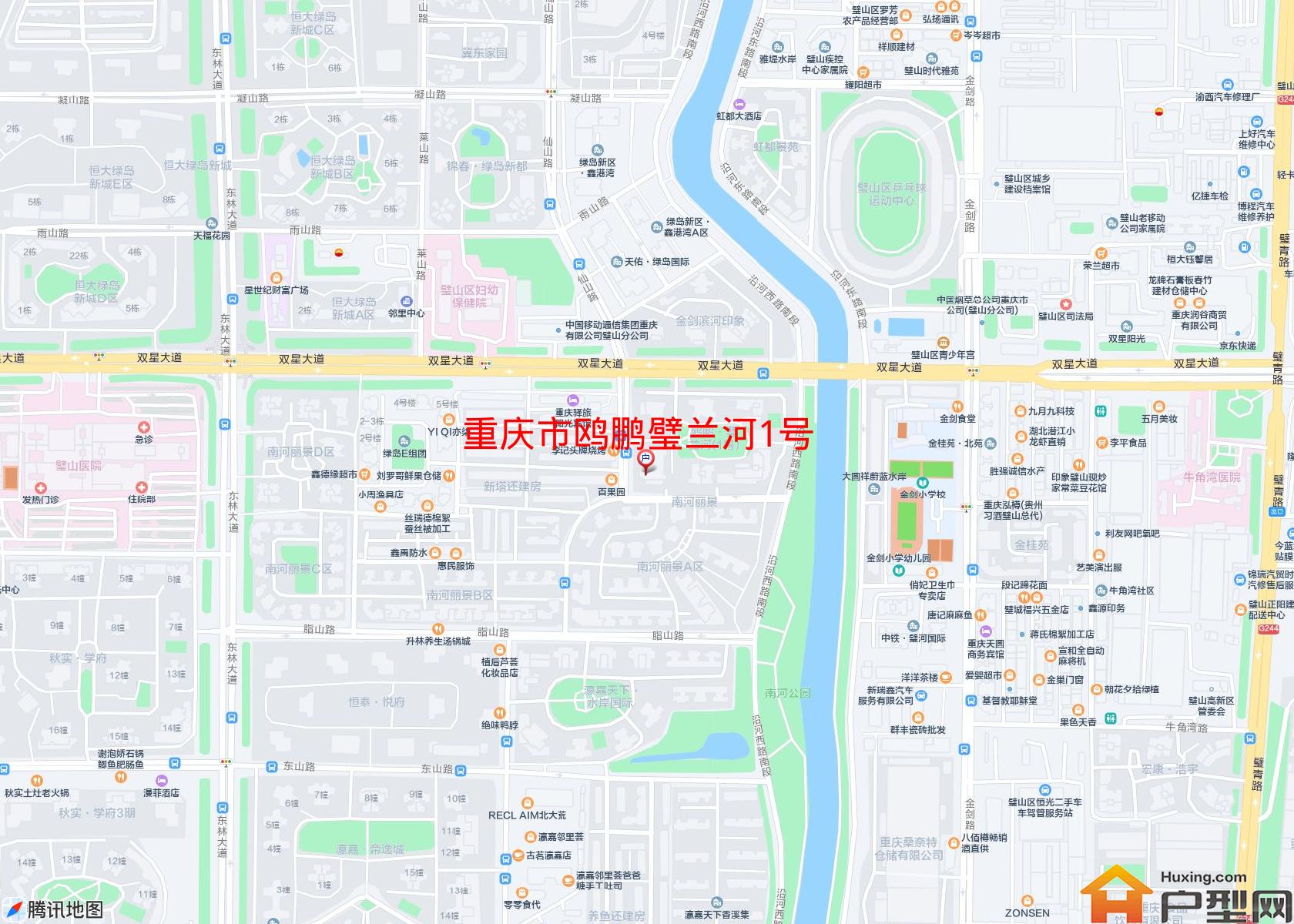 鸥鹏璧兰河1号小区 - 户型网