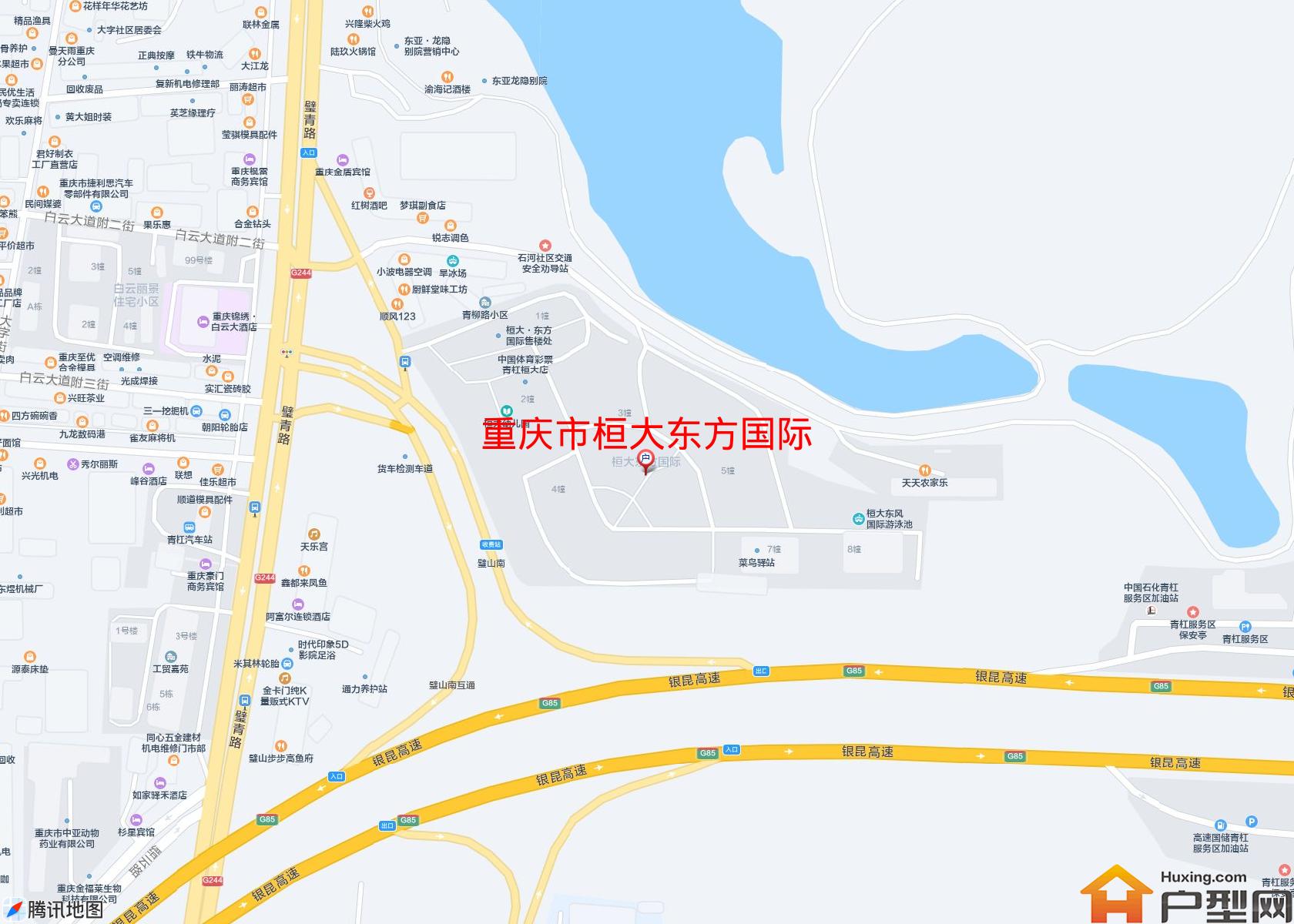 桓大东方国际小区 - 户型网