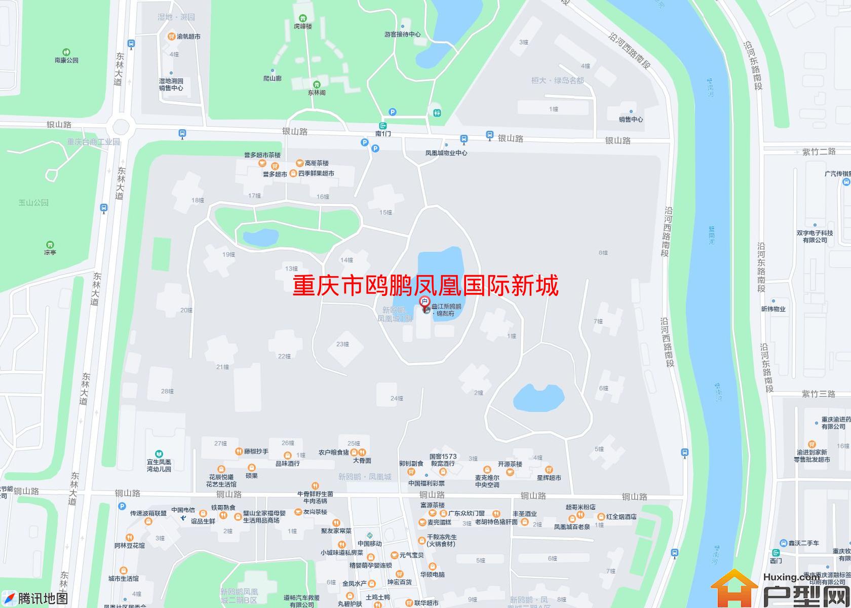 鸥鹏凤凰国际新城小区 - 户型网