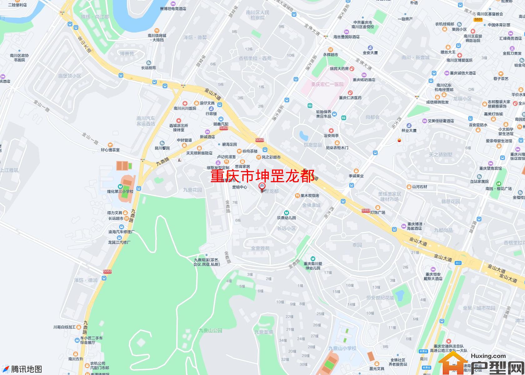 坤罡龙都小区 - 户型网