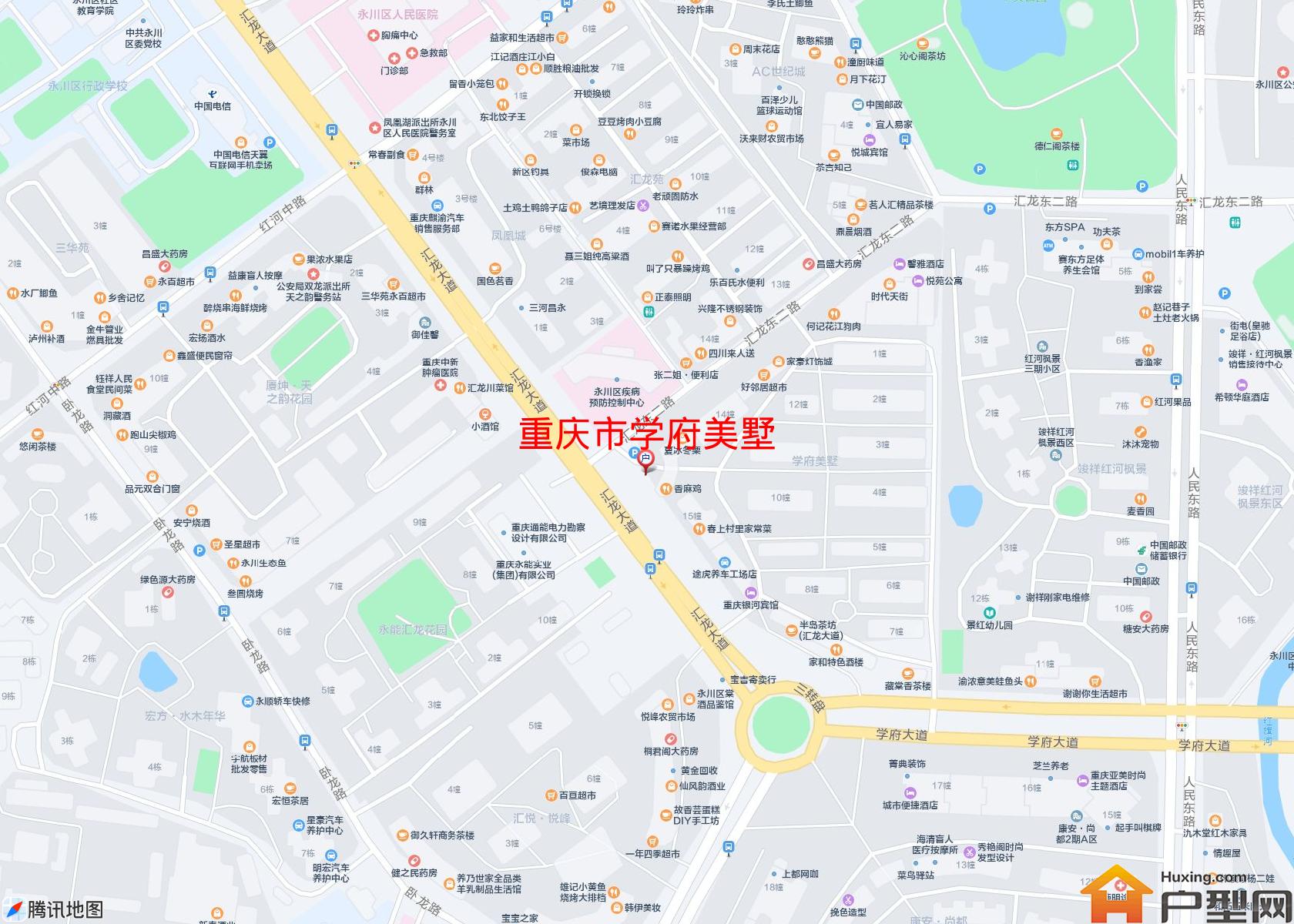 学府美墅小区 - 户型网