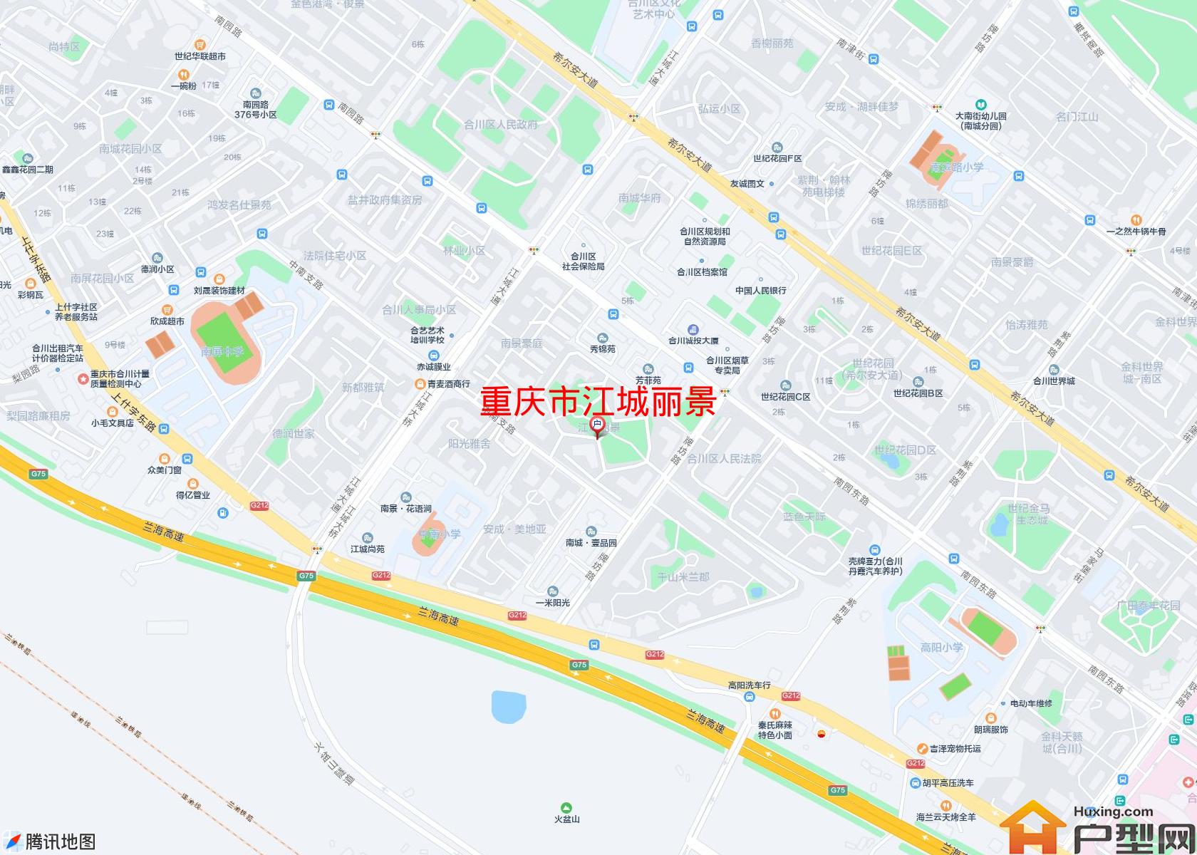 江城丽景小区 - 户型网