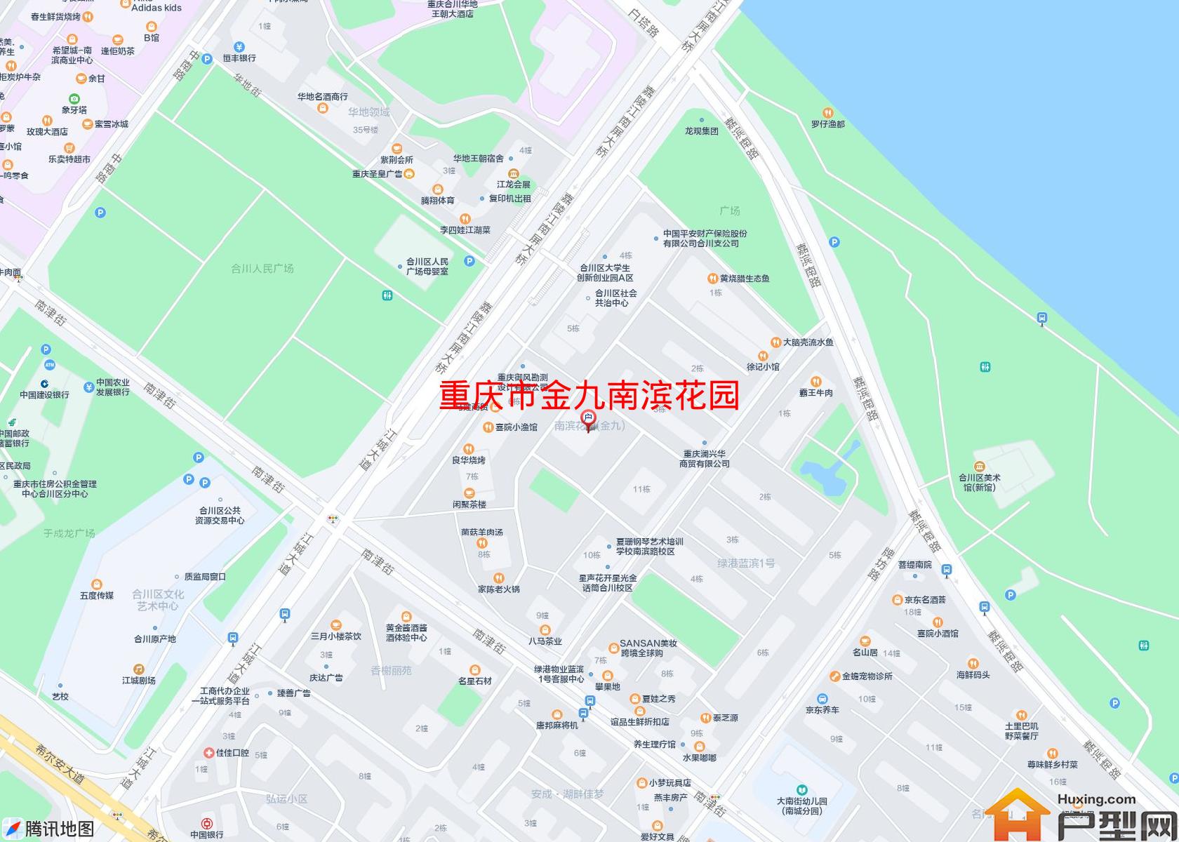 金九南滨花园小区 - 户型网