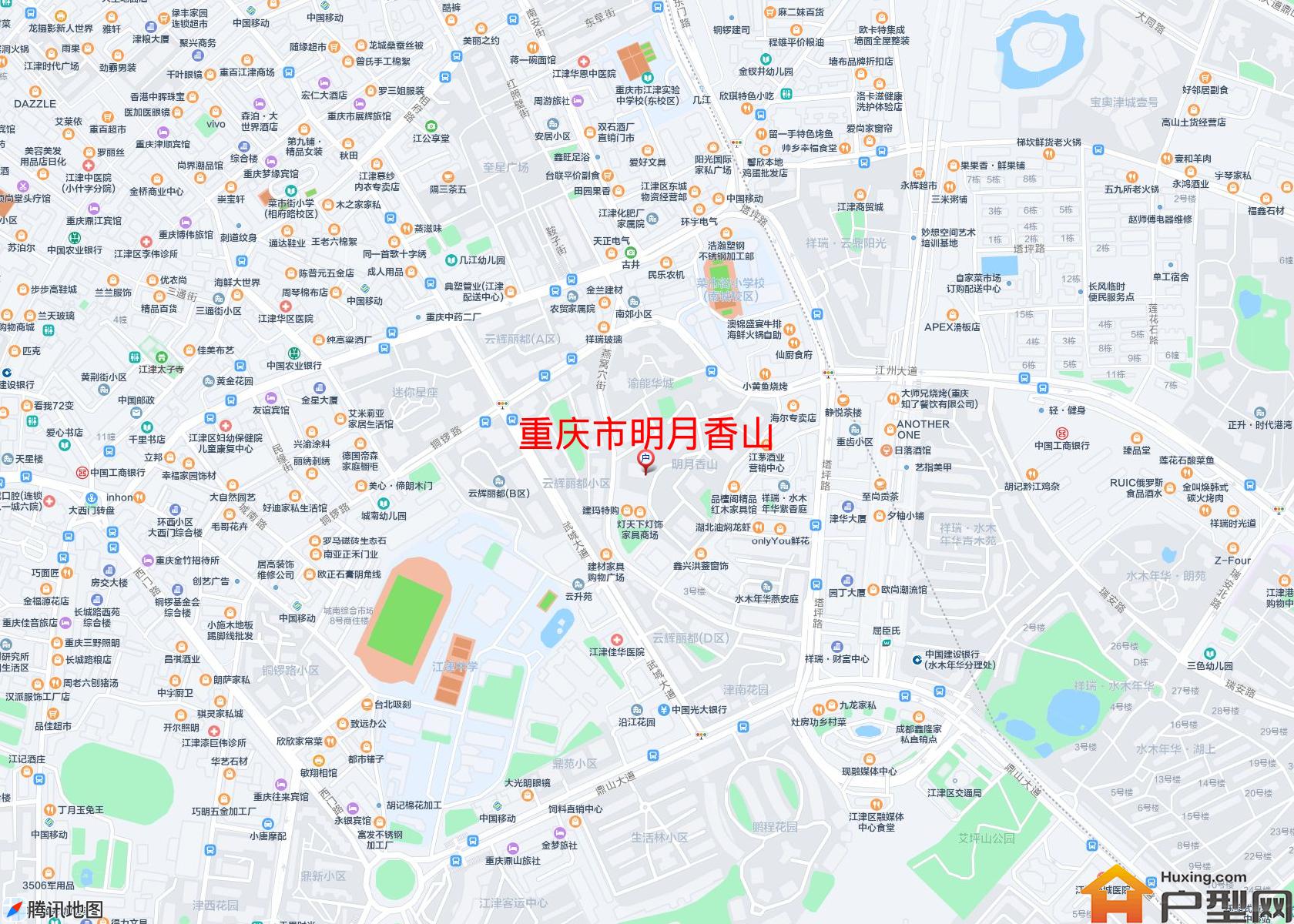 明月香山小区 - 户型网