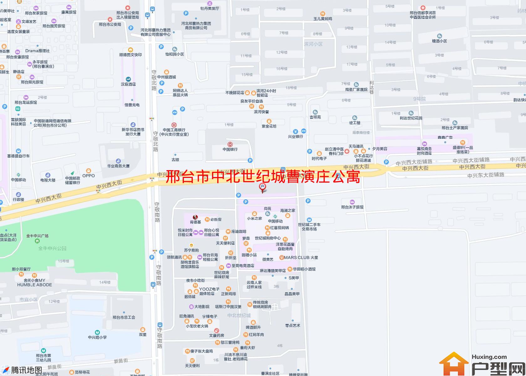 中北世纪城曹演庄公寓小区 - 户型网
