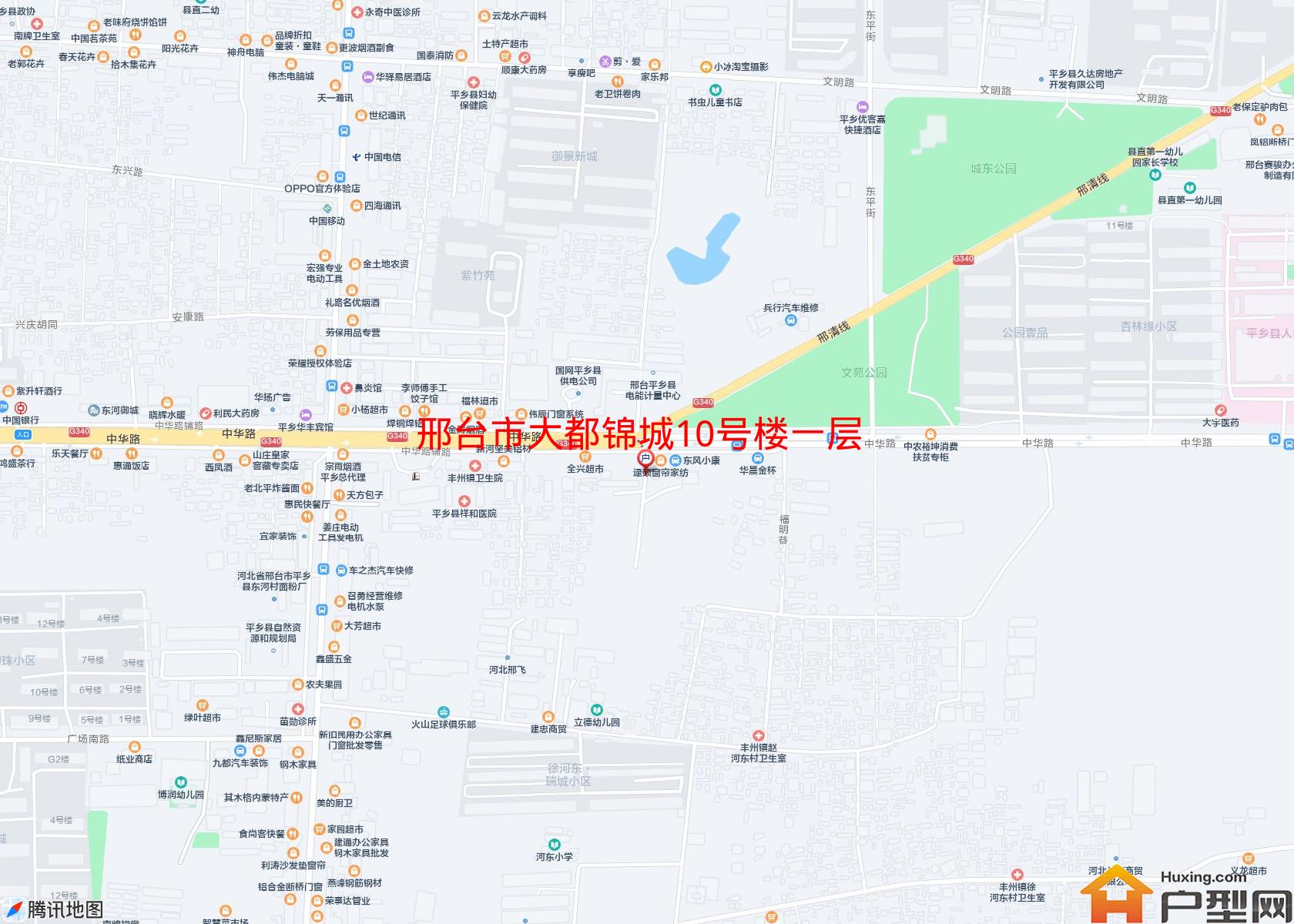 大都锦城10号楼一层118.8小区 - 户型网