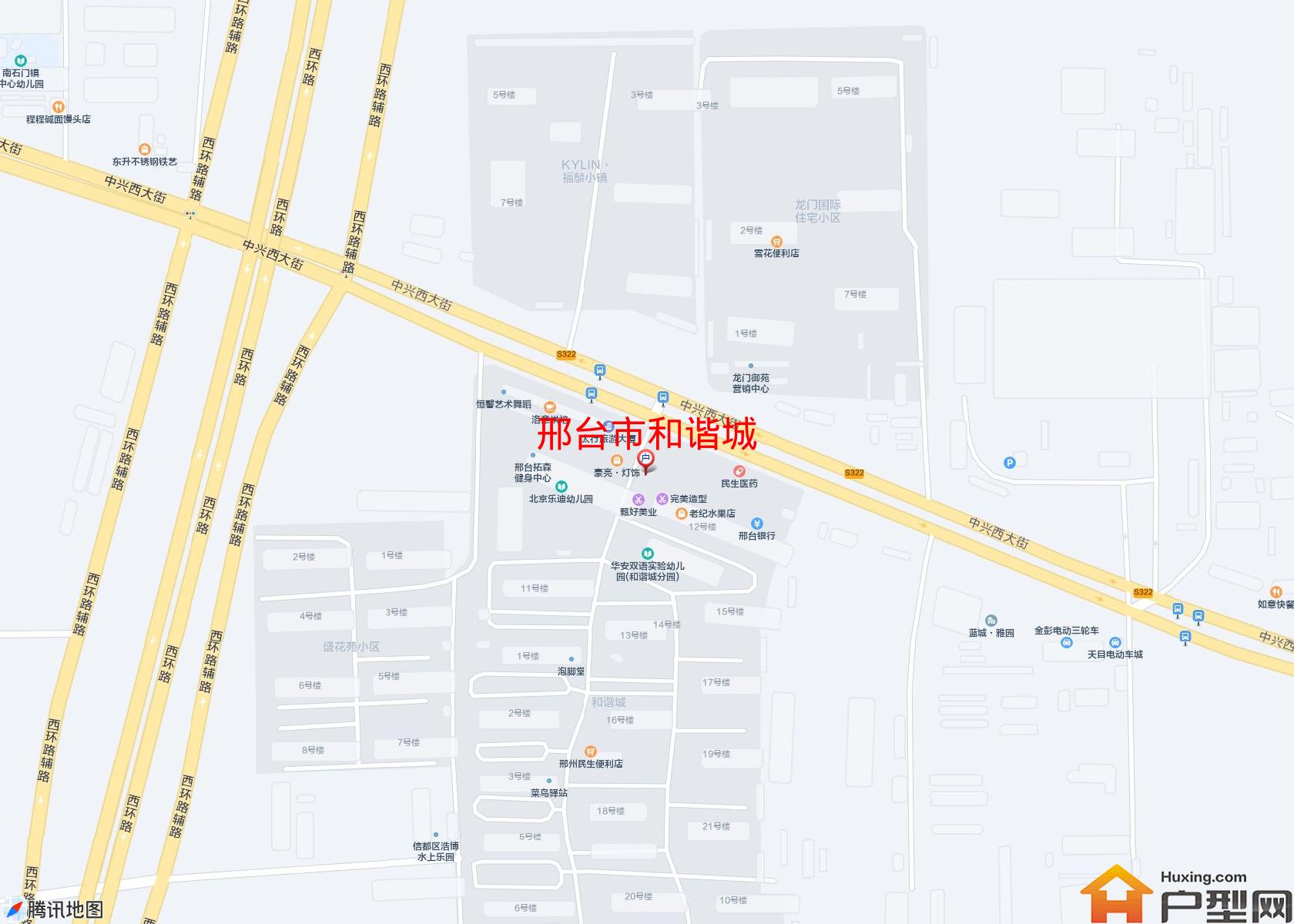 和谐城小区 - 户型网
