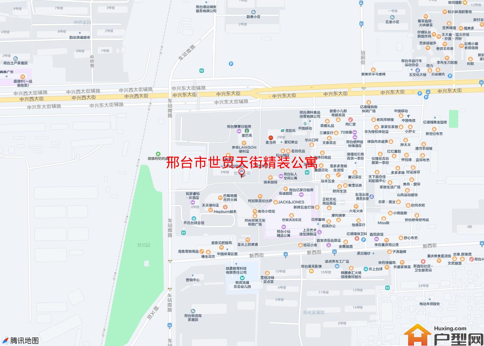 世贸天街精装公寓小区 - 户型网