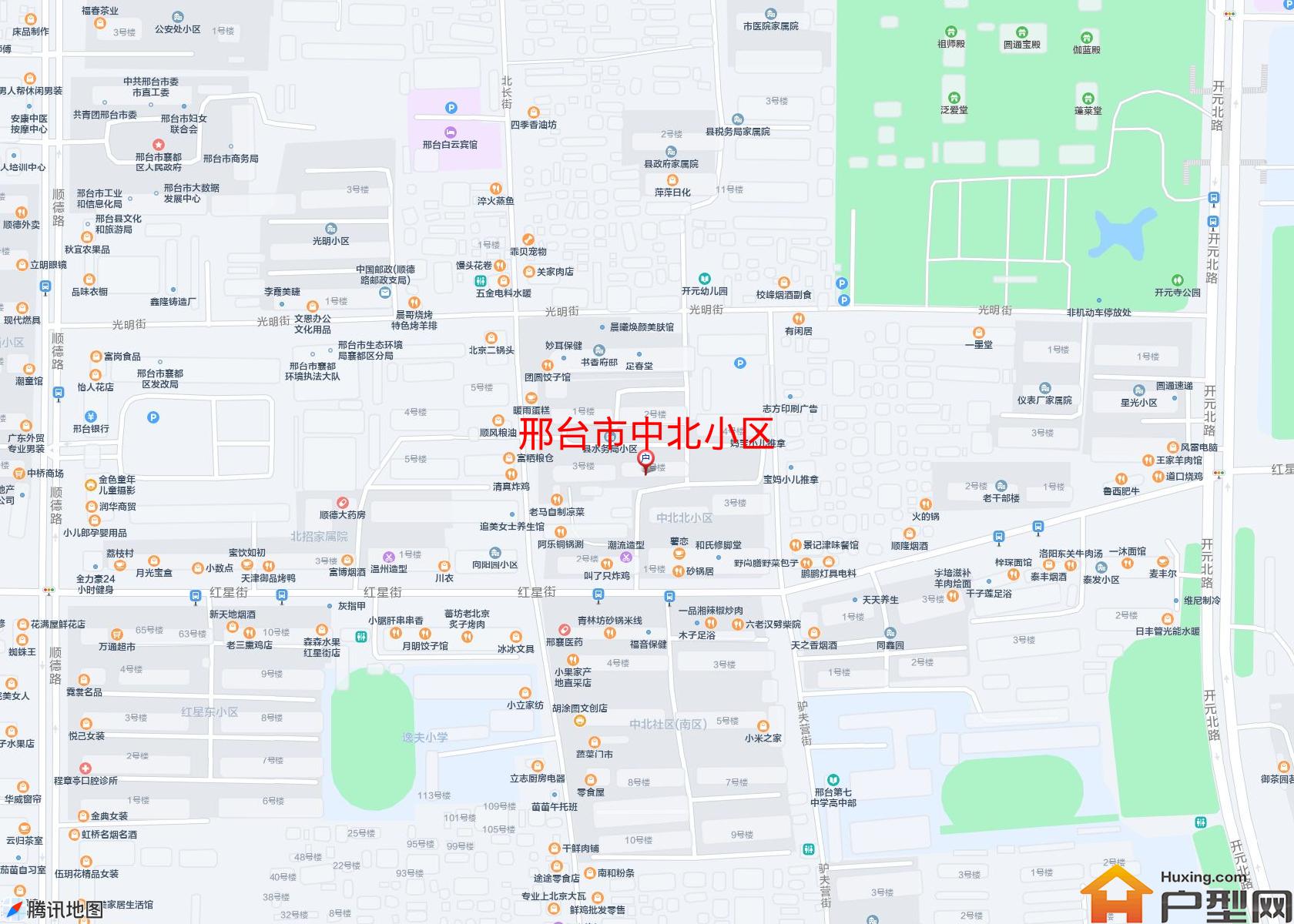 中北小区小区 - 户型网