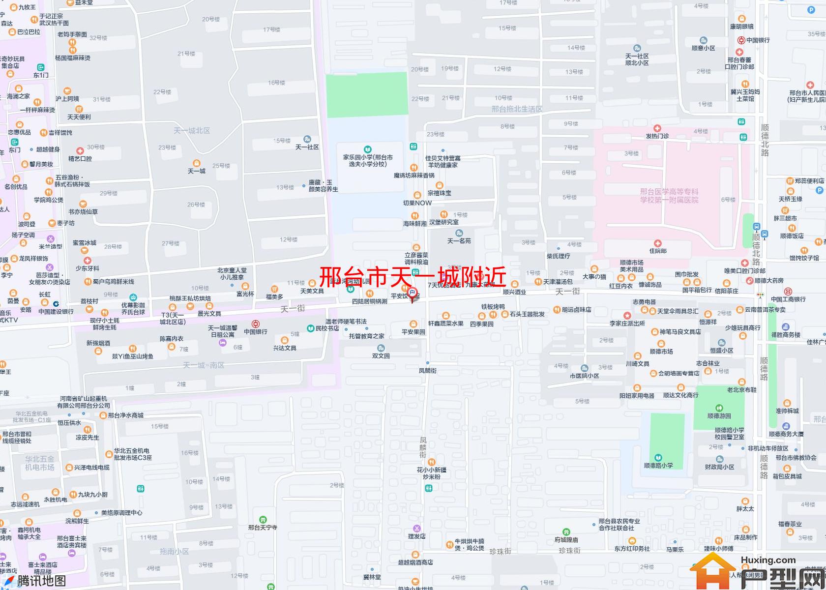 天一城附近小区 - 户型网