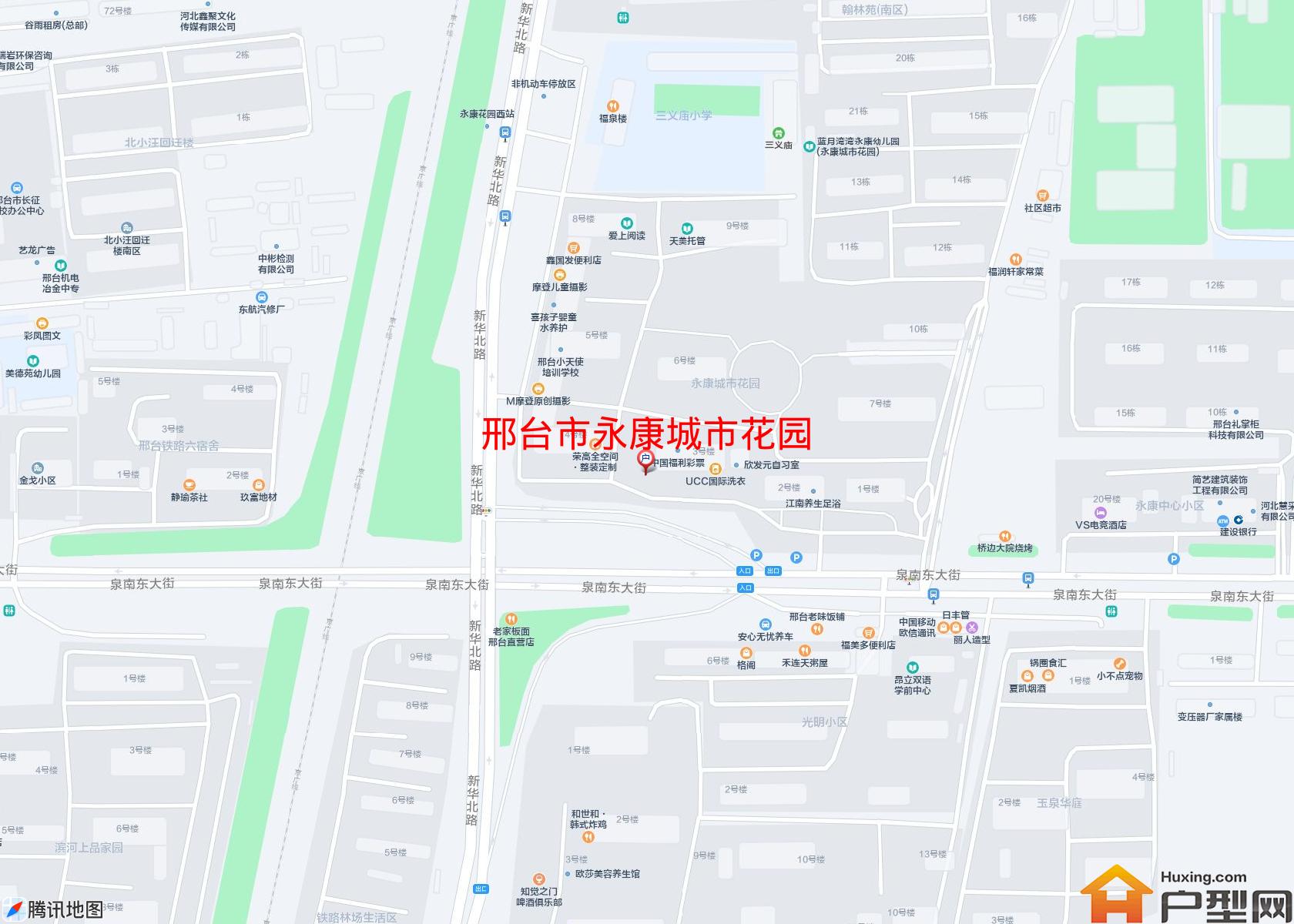 永康城市花园小区 - 户型网