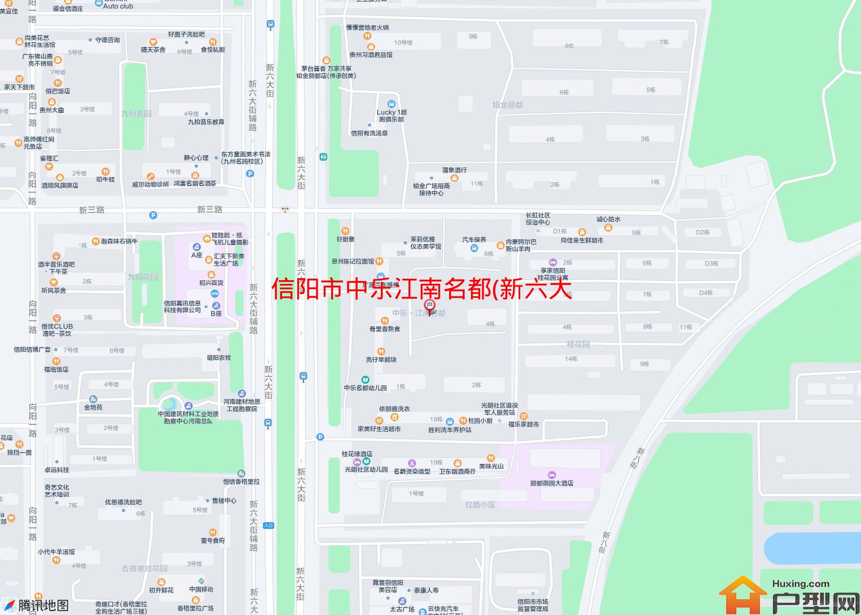 中乐江南名都(新六大街)小区 - 户型网