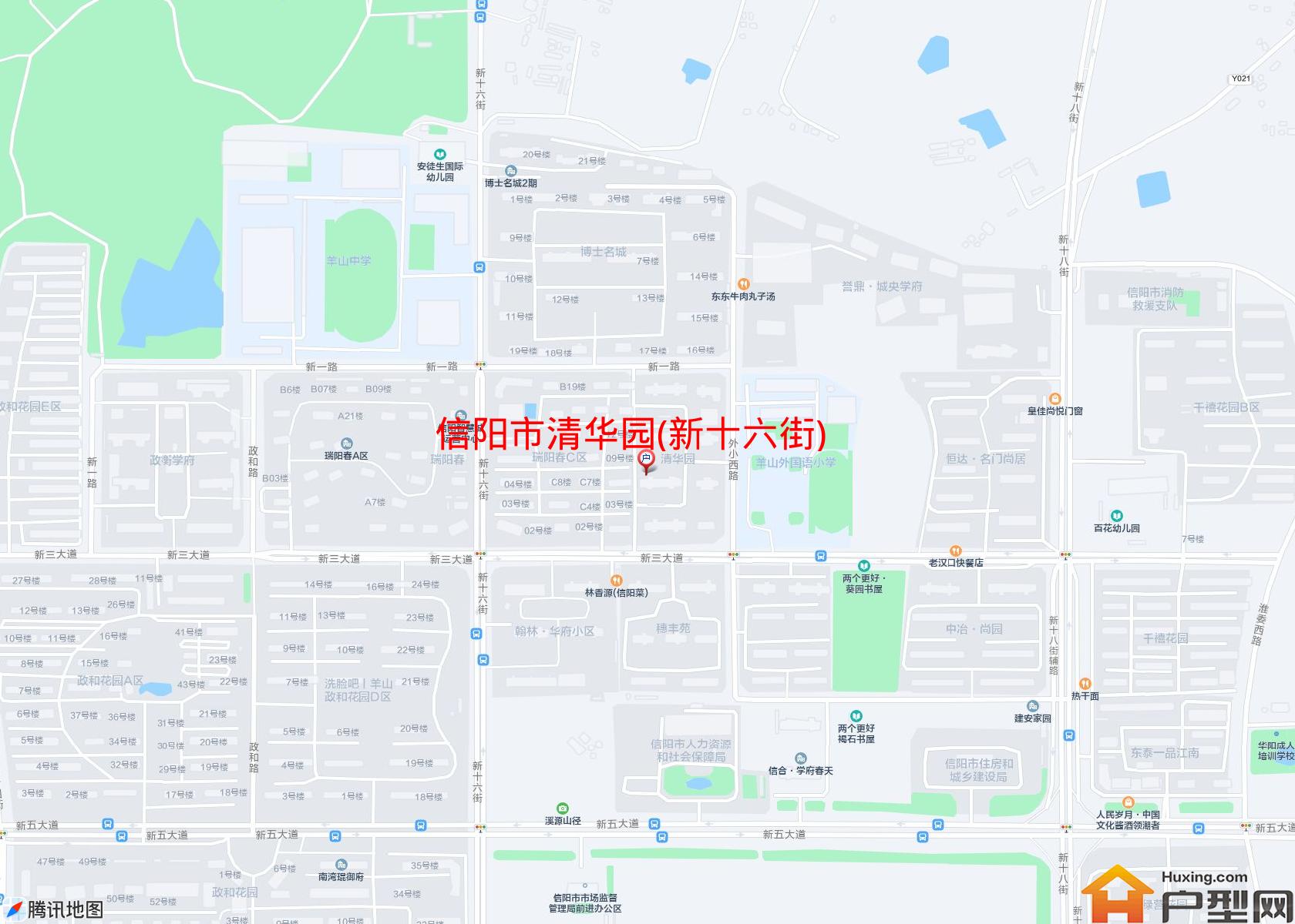 清华园(新十六街)小区 - 户型网