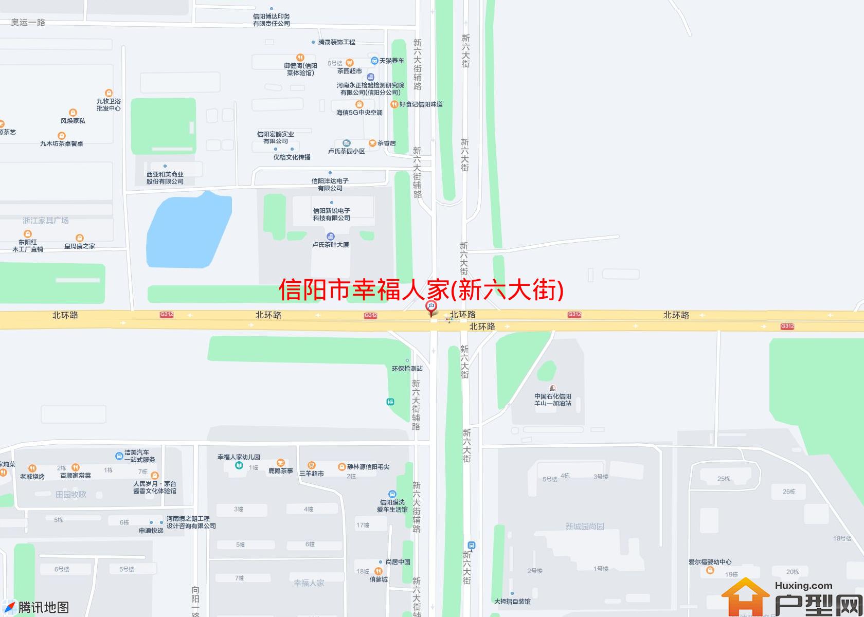 幸福人家(新六大街)小区 - 户型网