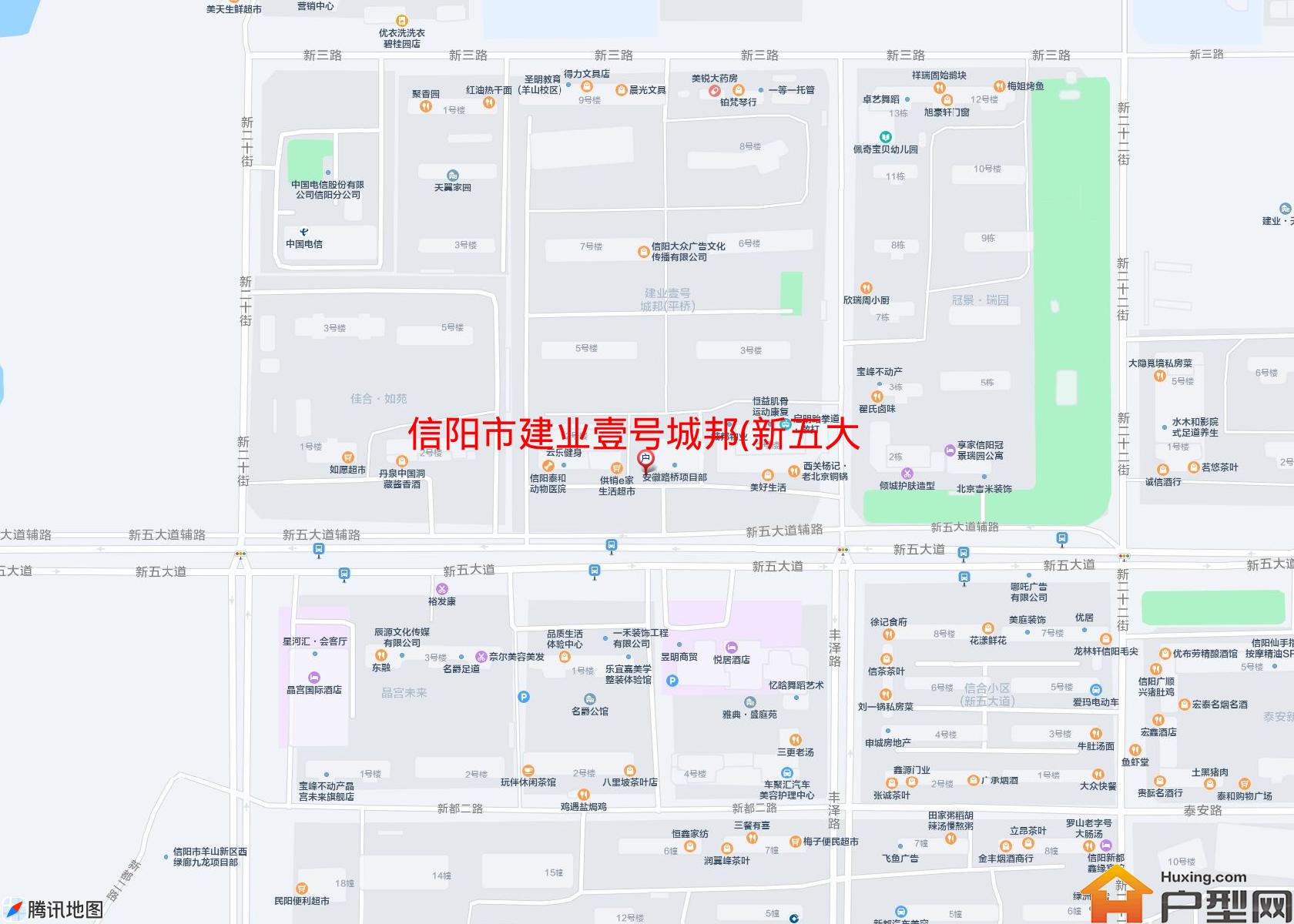 建业壹号城邦(新五大街)小区 - 户型网