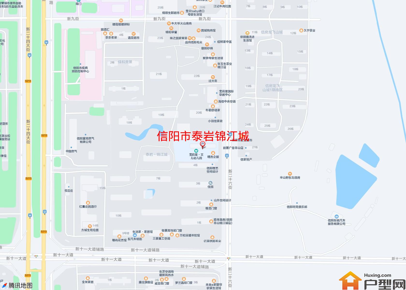 泰岩锦江城小区 - 户型网