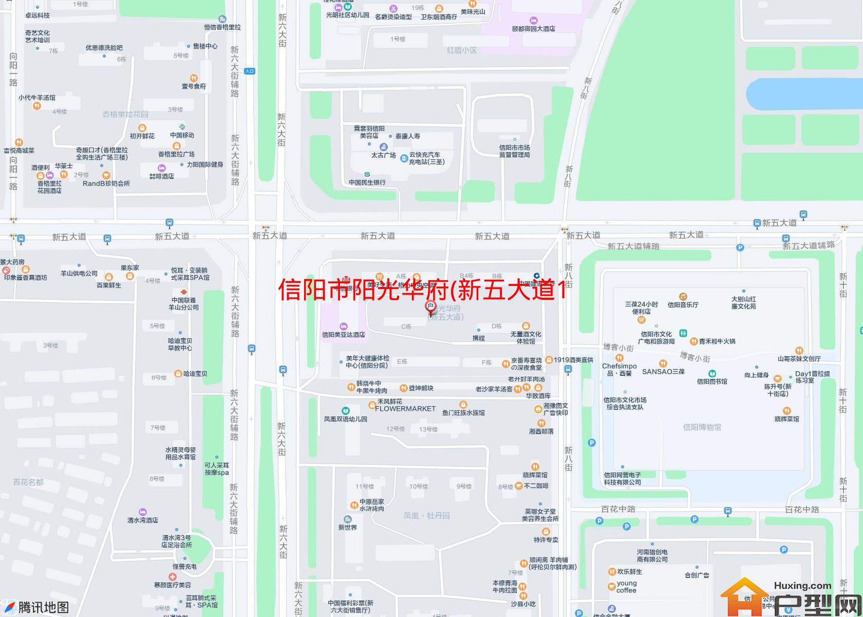 阳光华府(新五大道101号)小区 - 户型网