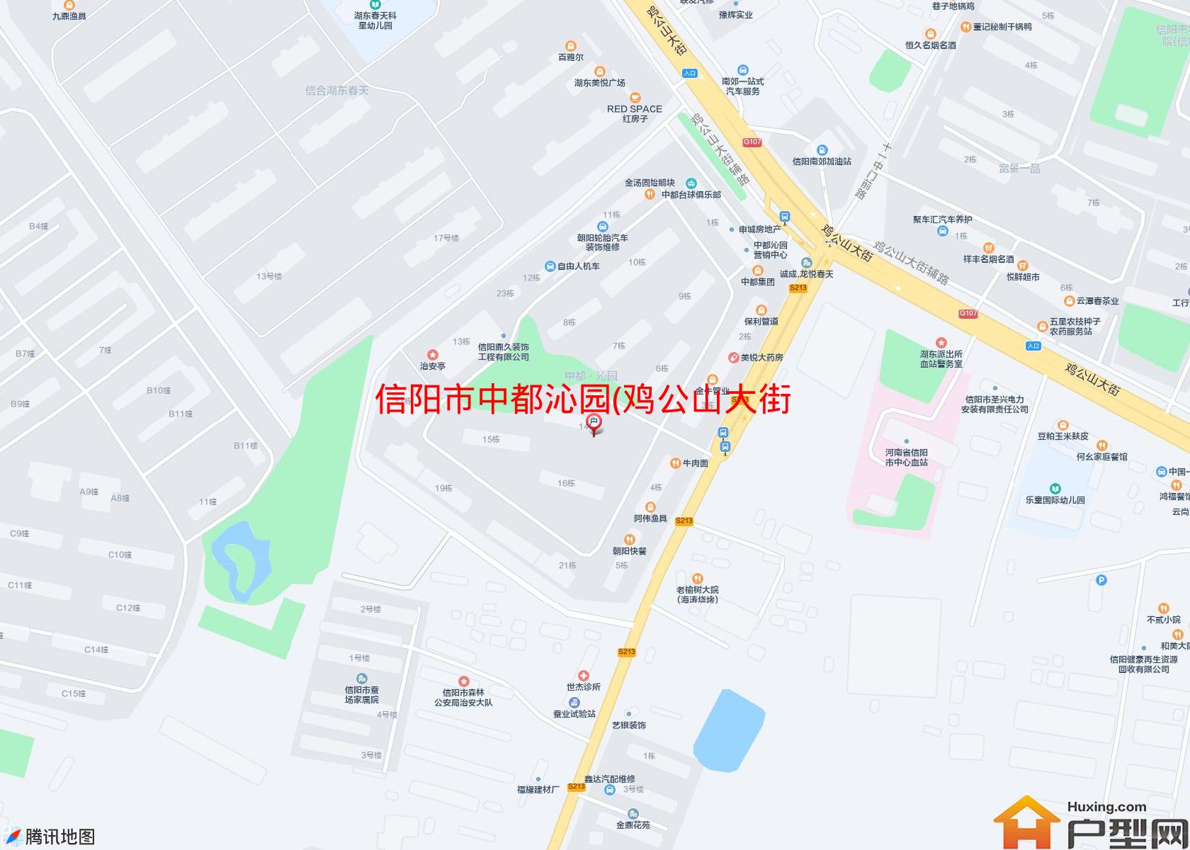 中都沁园(鸡公山大街)小区 - 户型网