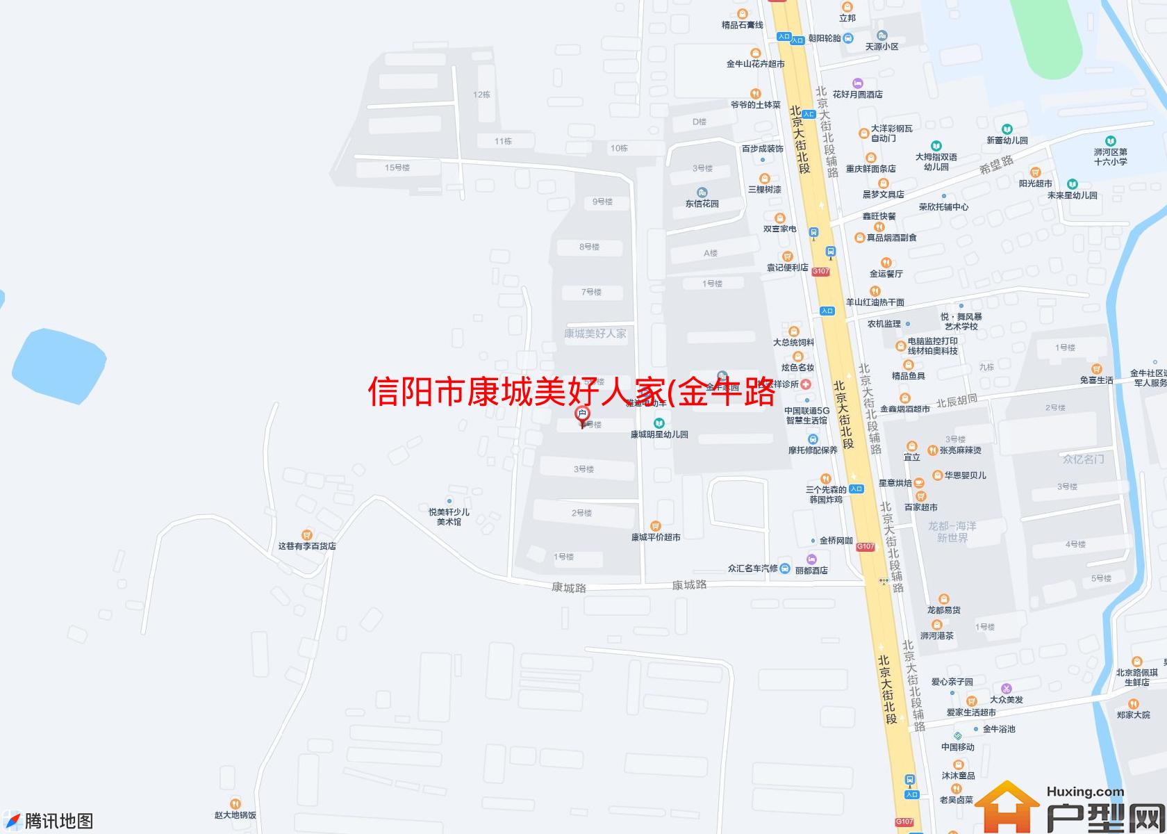康城美好人家(金牛路49号)小区 - 户型网