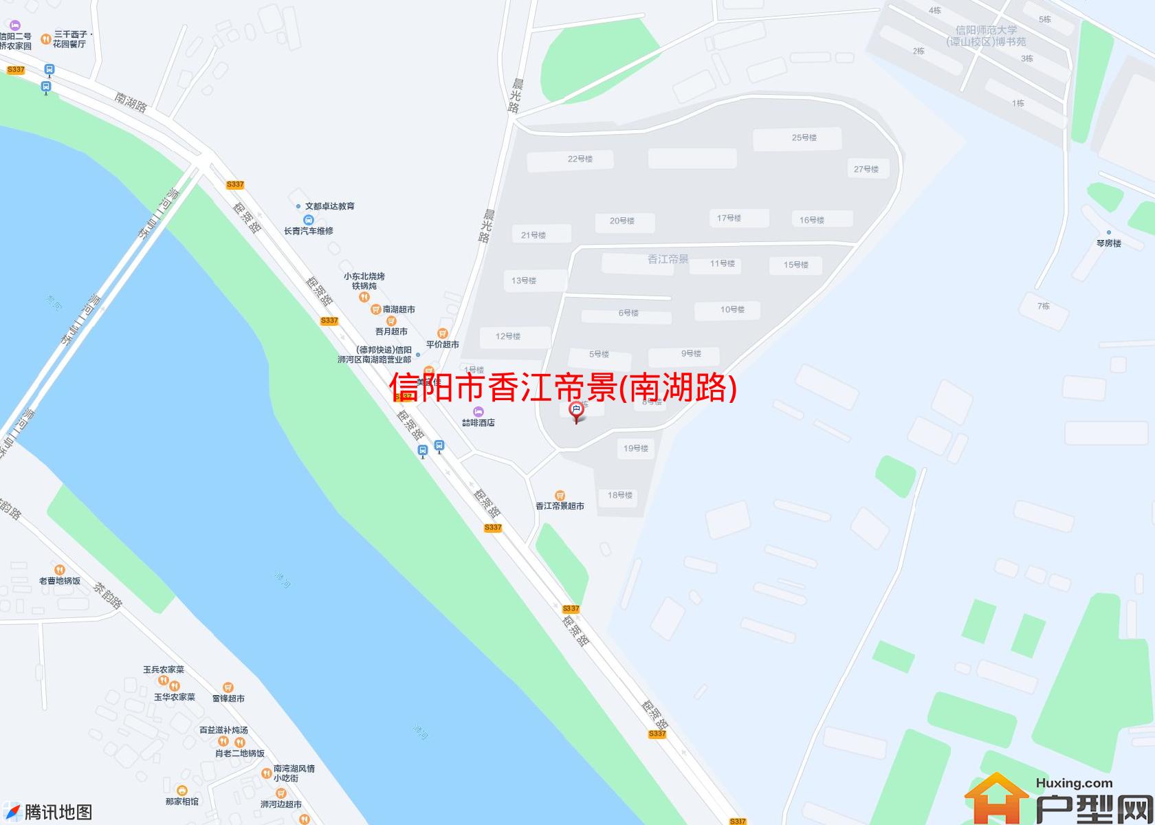 香江帝景(南湖路)小区 - 户型网