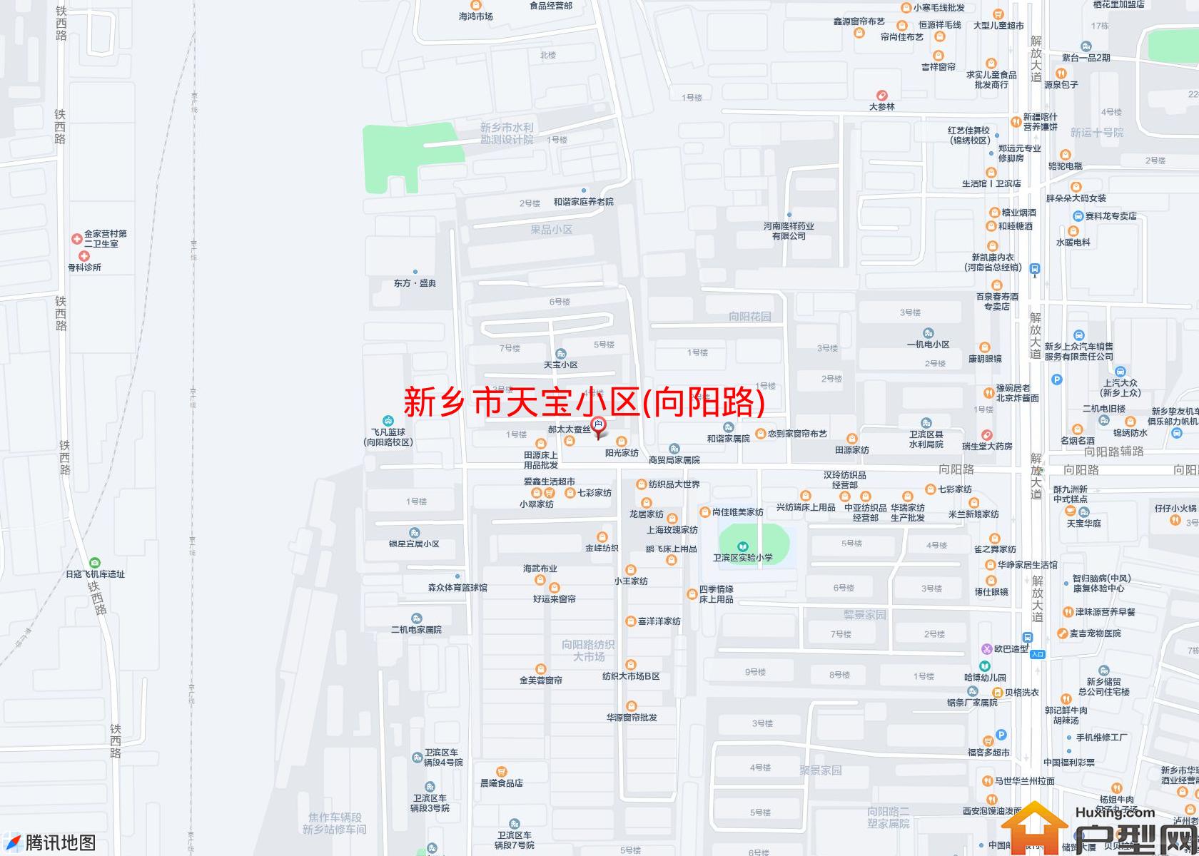 天宝小区(向阳路)小区 - 户型网