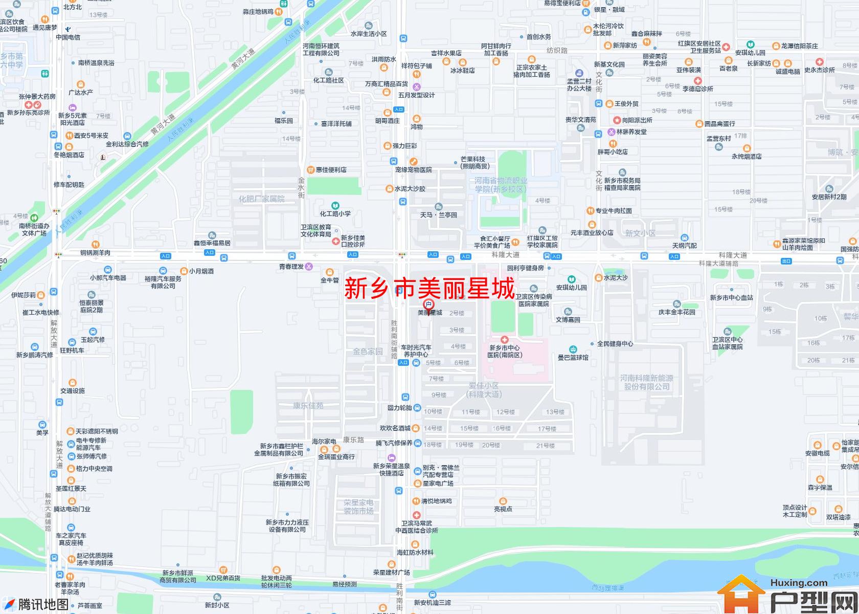 美丽星城小区 - 户型网