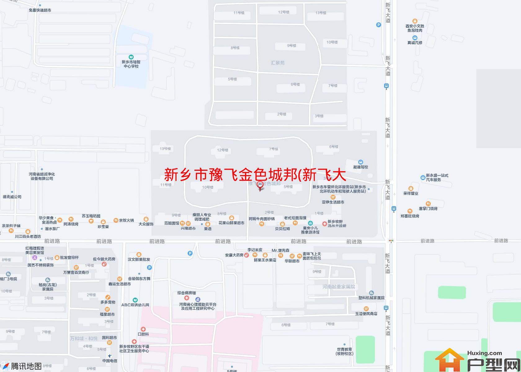 豫飞金色城邦(新飞大道北)小区 - 户型网