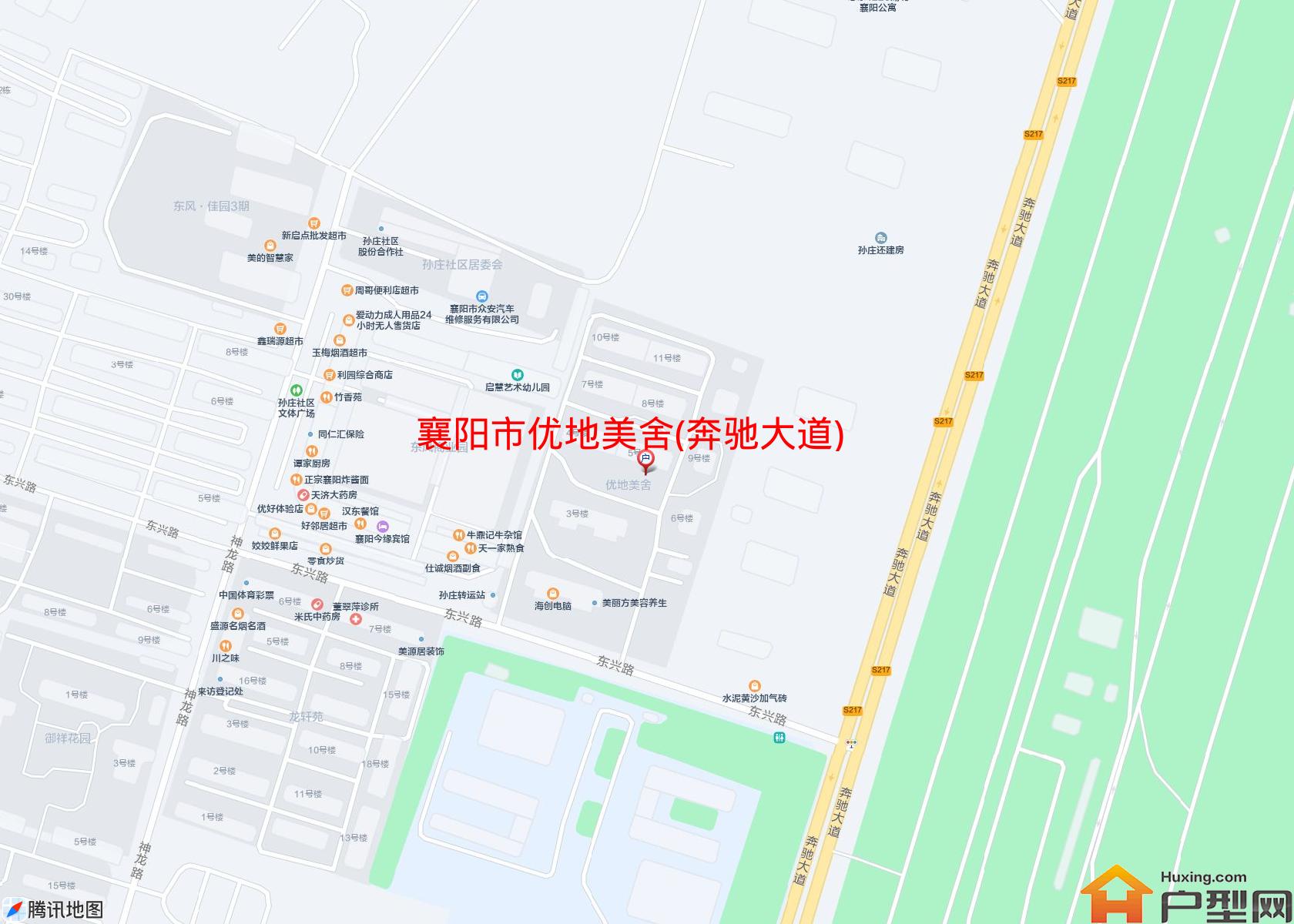 优地美舍(奔驰大道)小区 - 户型网