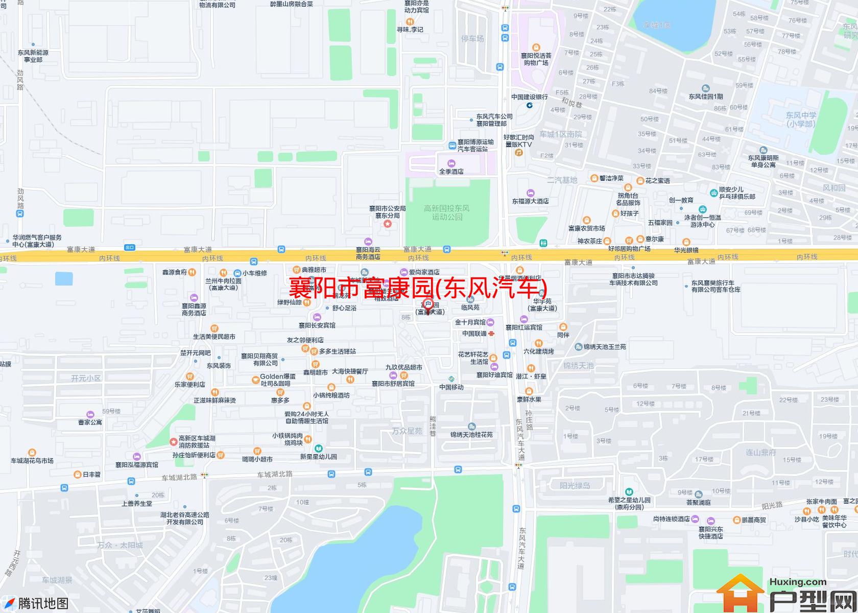 富康园(东风汽车)小区 - 户型网