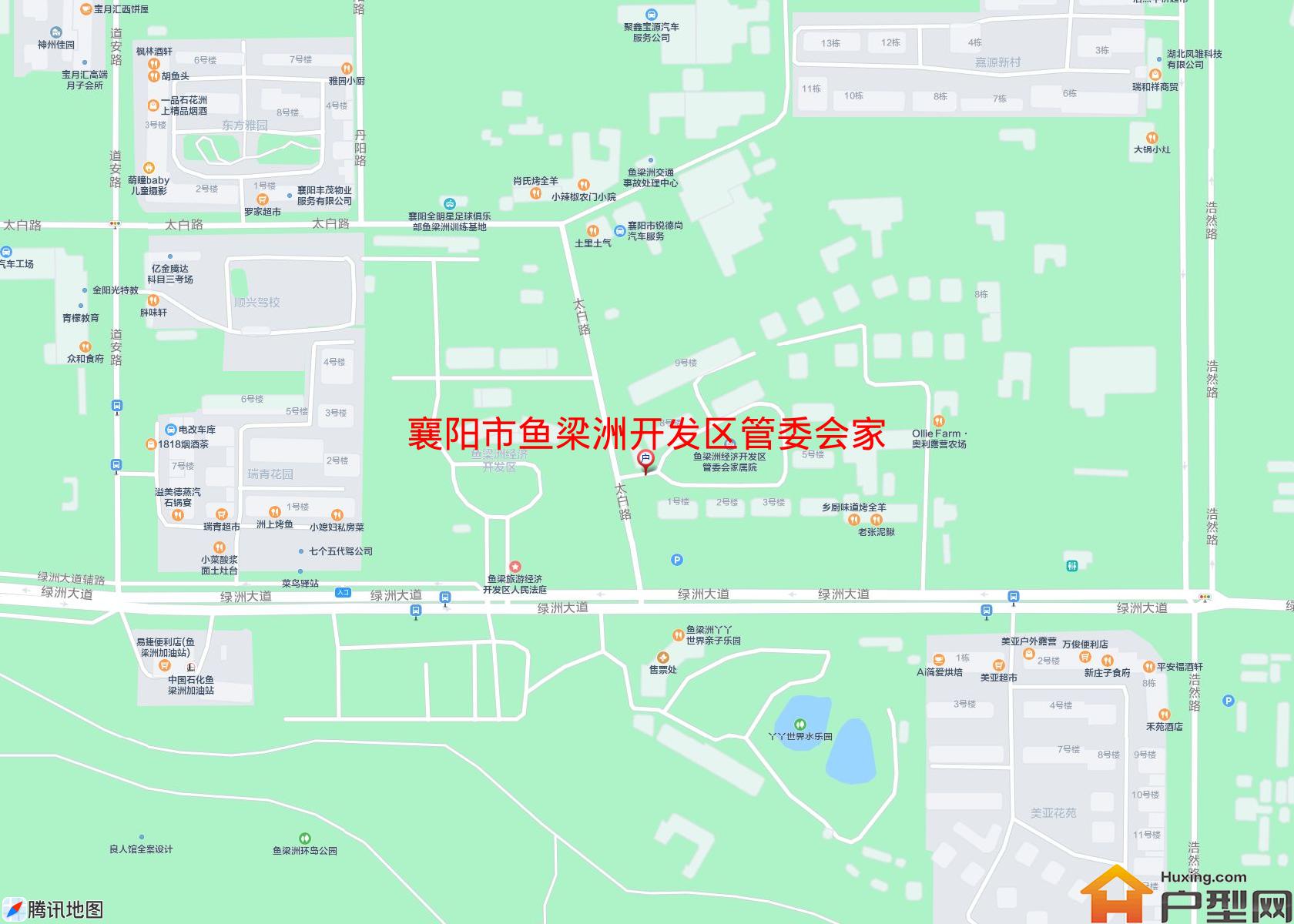 鱼梁洲开发区管委会家属院小区 - 户型网
