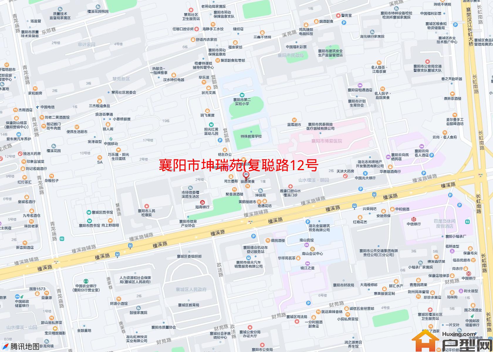 坤瑞苑(复聪路12号)小区 - 户型网