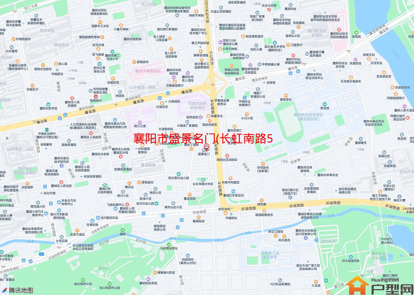 盛景名门(长虹南路57号)小区 - 户型网