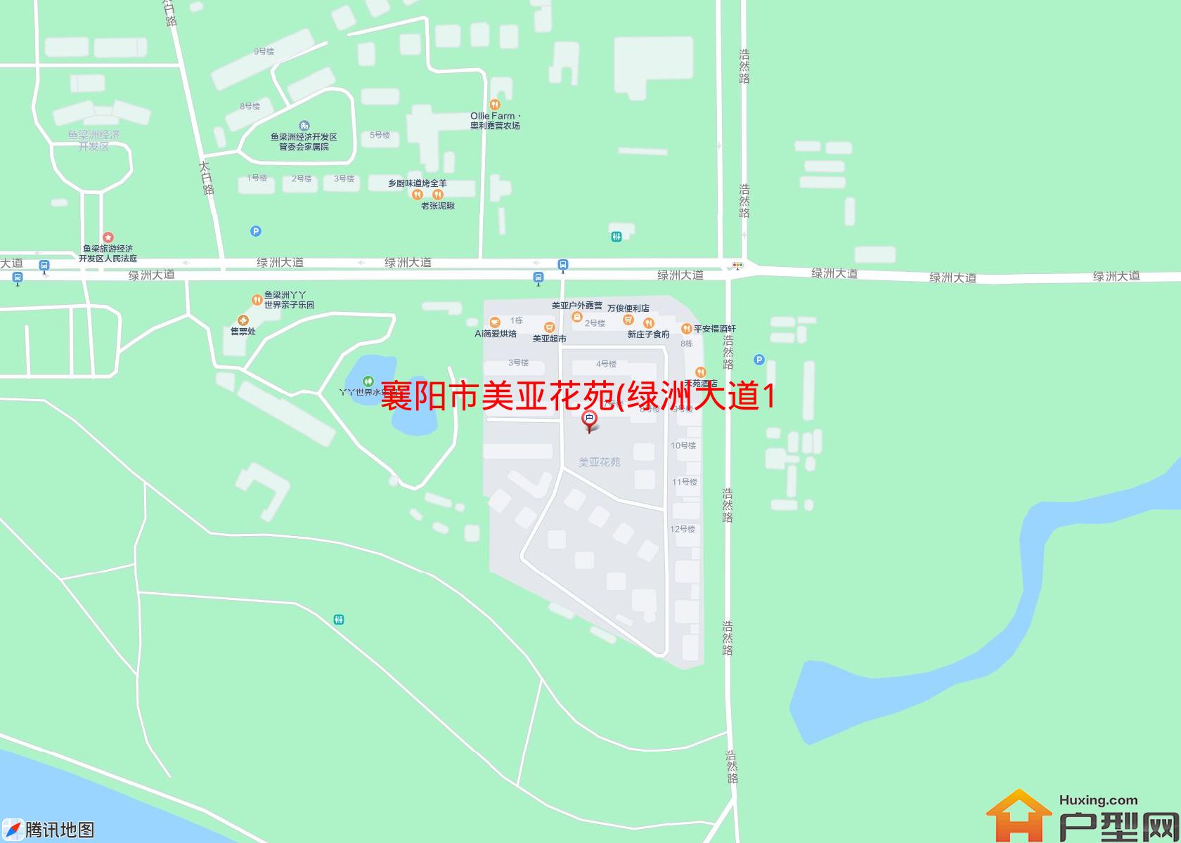 美亚花苑(绿洲大道19号)小区 - 户型网