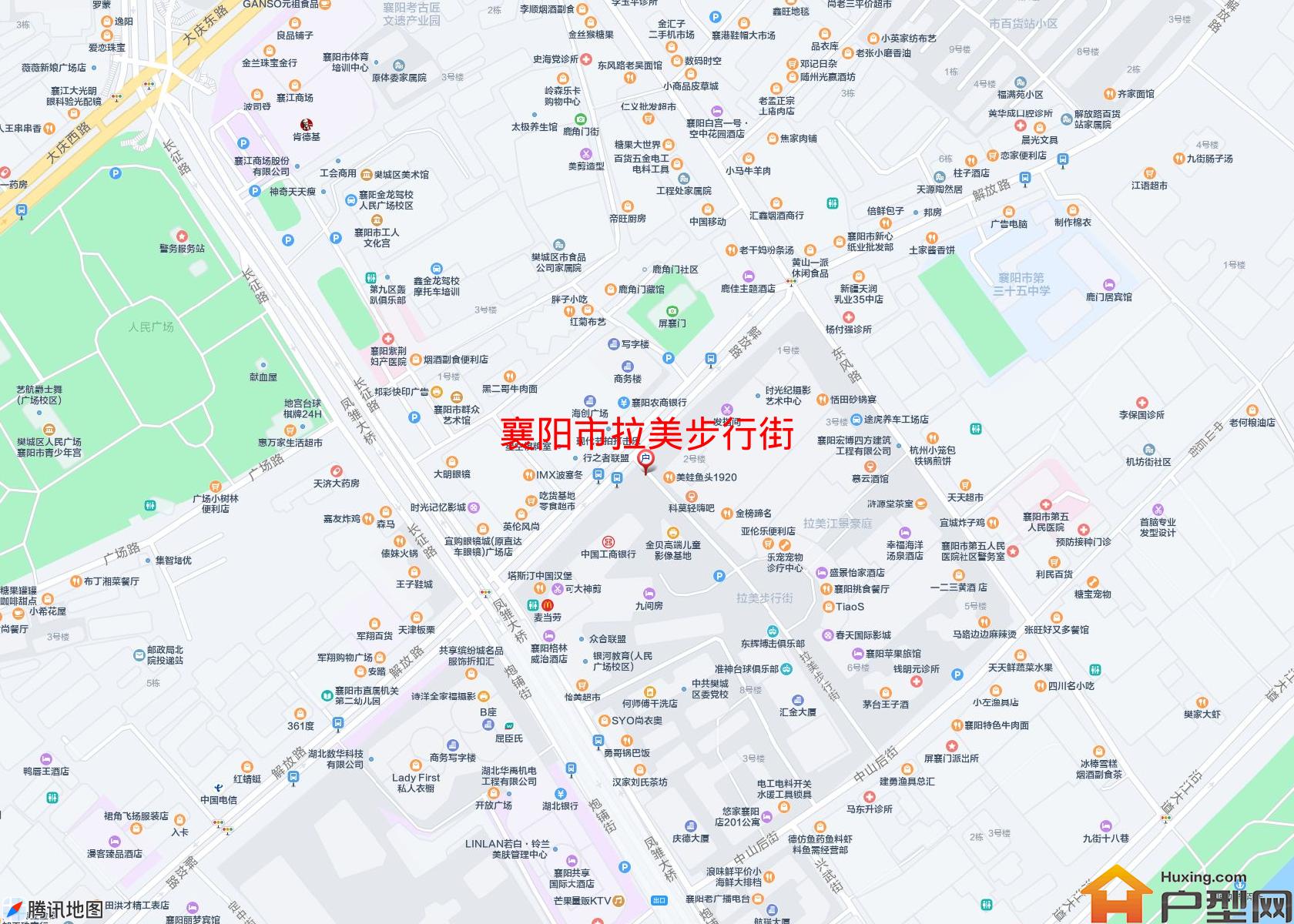 拉美步行街小区 - 户型网