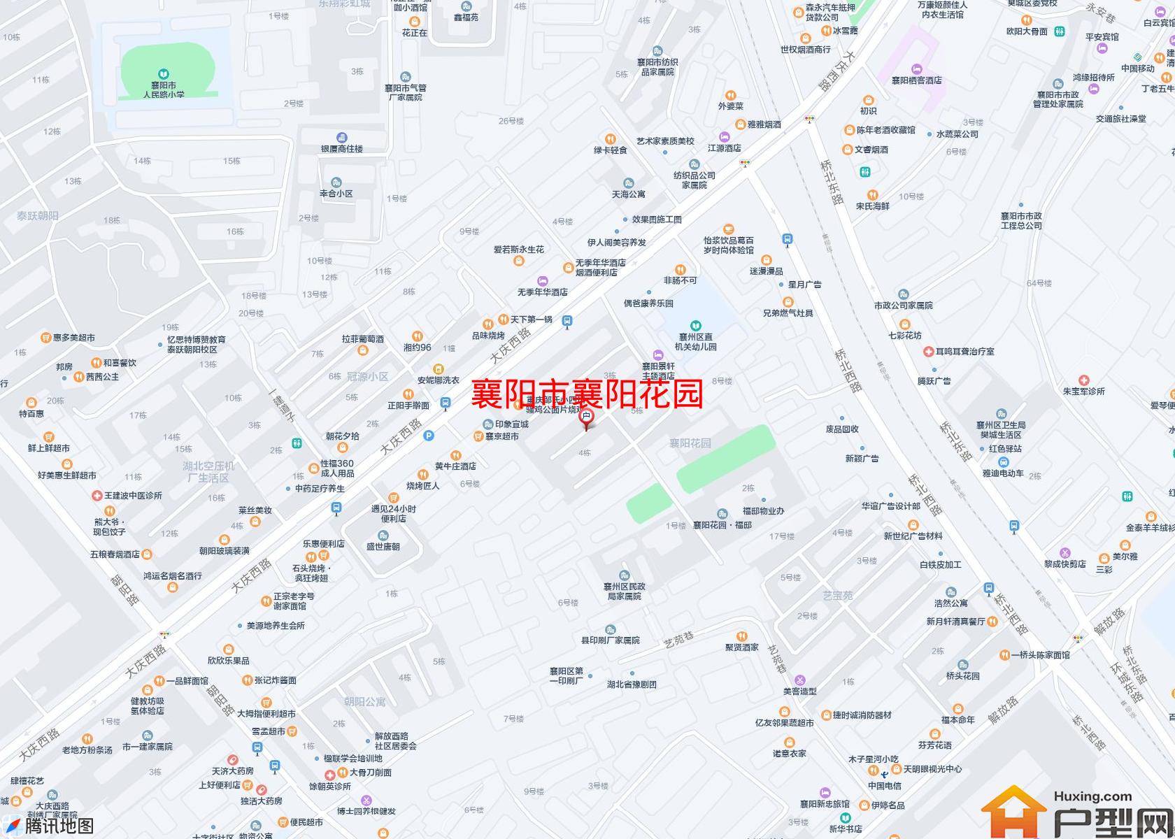 襄阳花园小区 - 户型网