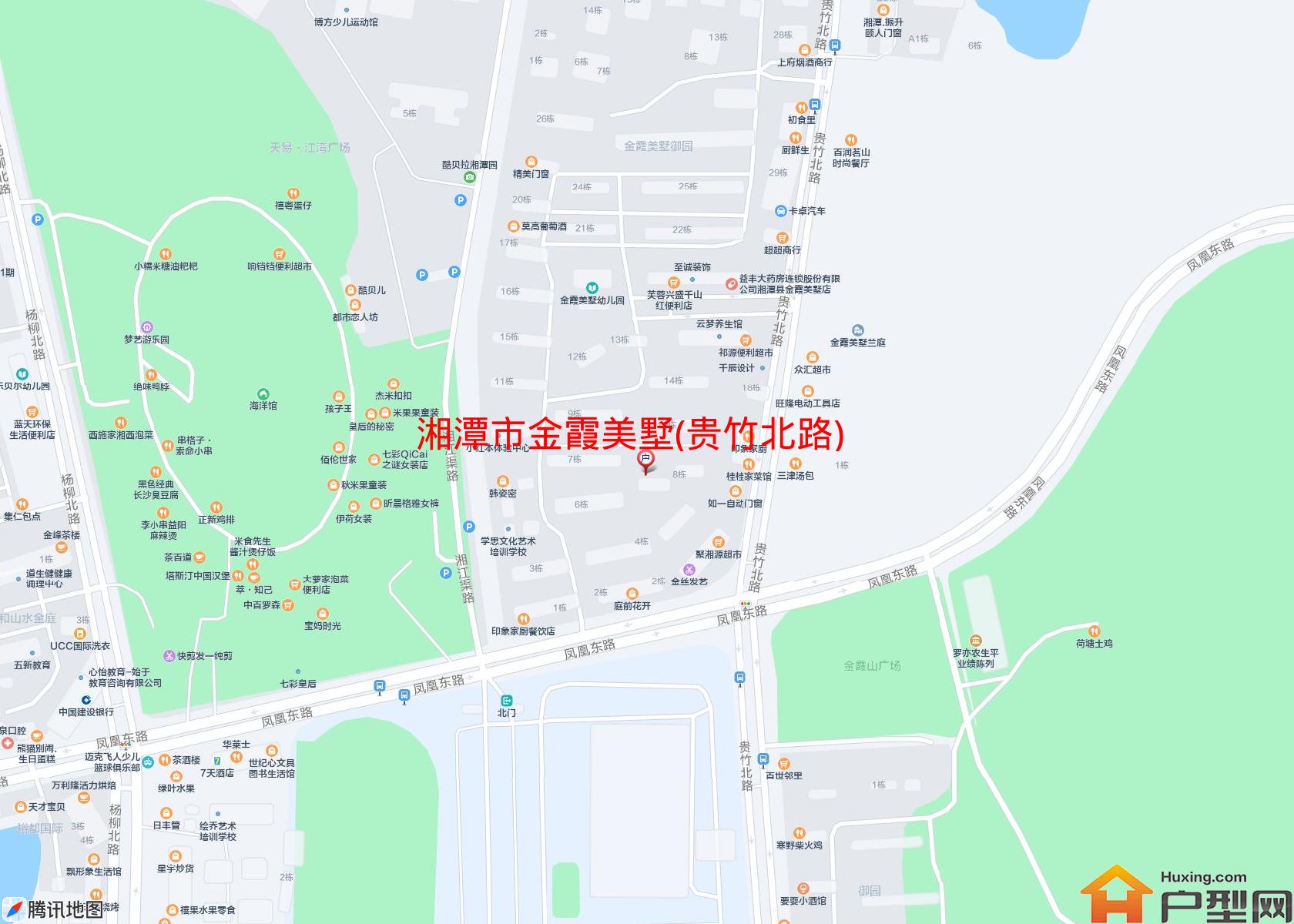 金霞美墅(贵竹北路)小区 - 户型网