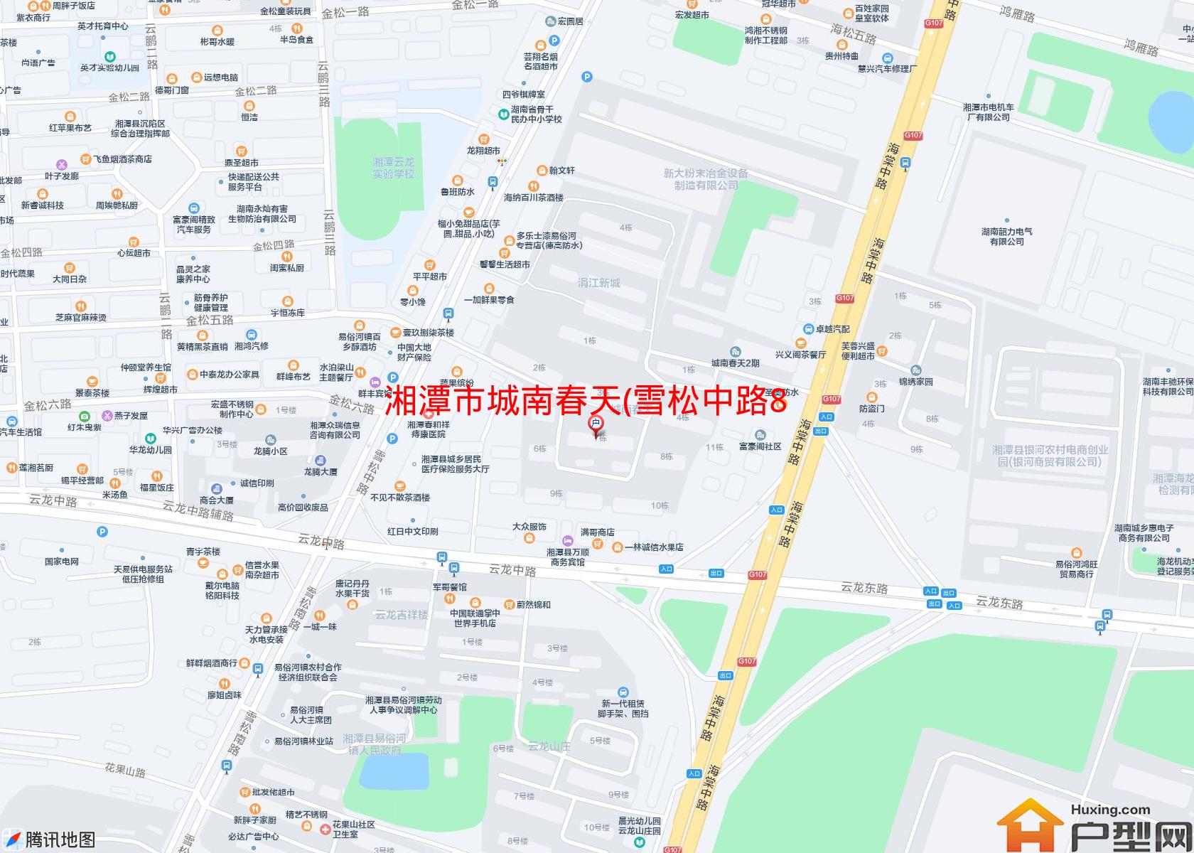 城南春天(雪松中路88号)小区 - 户型网