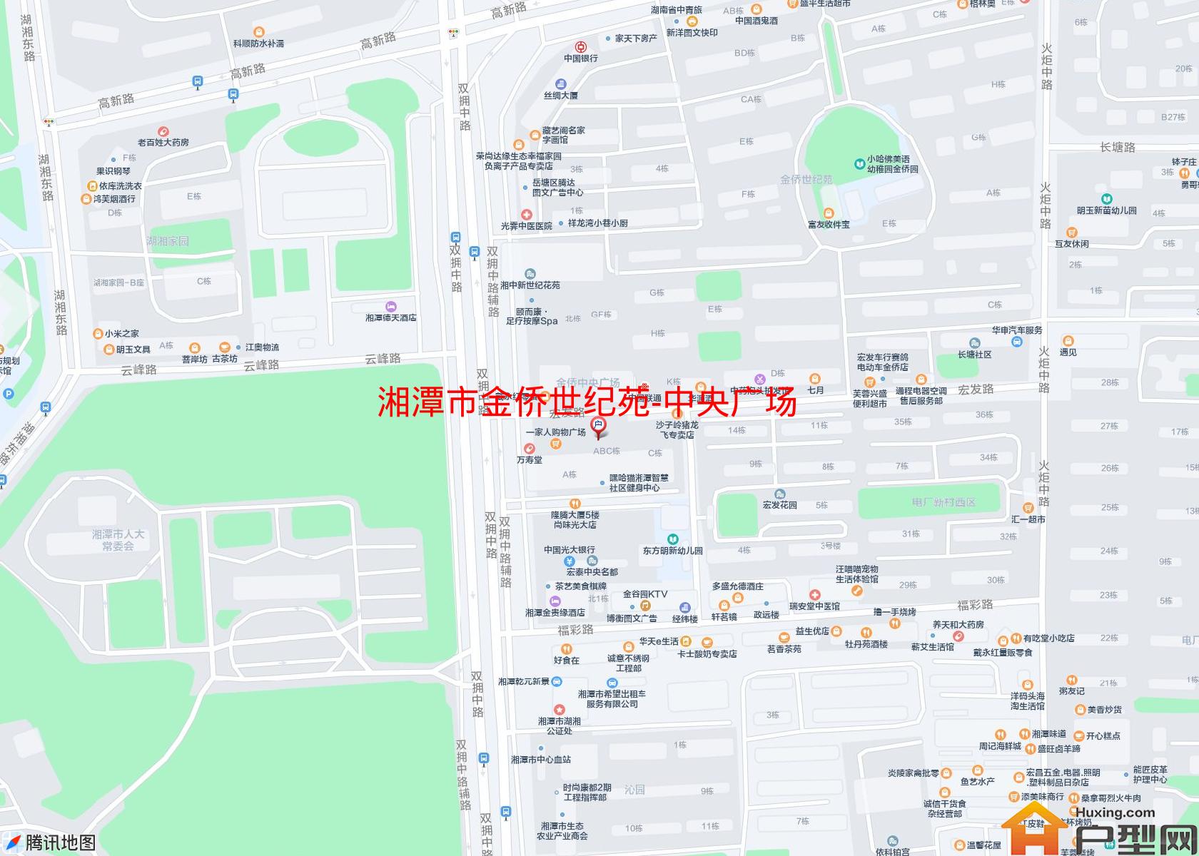 金侨世纪苑-中央广场小区 - 户型网