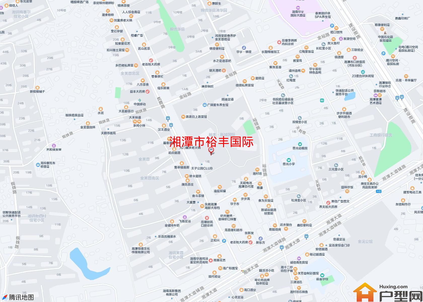 裕丰国际小区 - 户型网