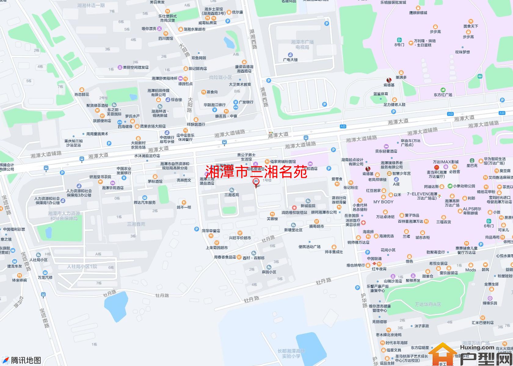 三湘名苑小区 - 户型网